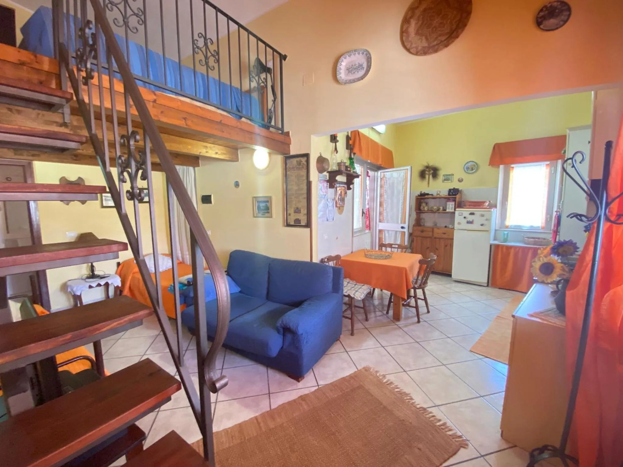 Living room in Baglio Cusenza Rooms