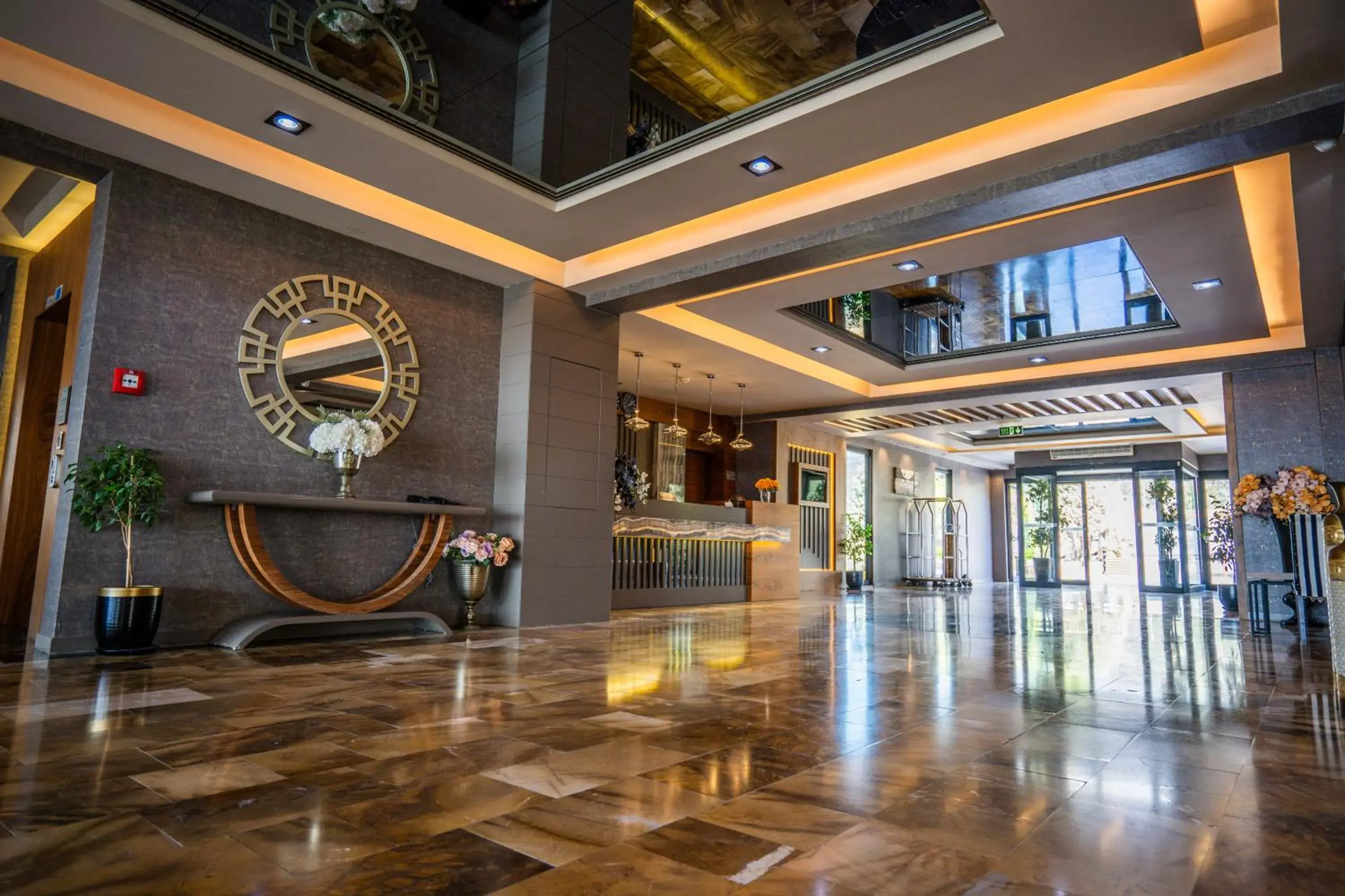 Lobby or reception in Hierapark Thermal & SPA Hotel Lobby or reception in Hierapark Thermal & SPA Hotel