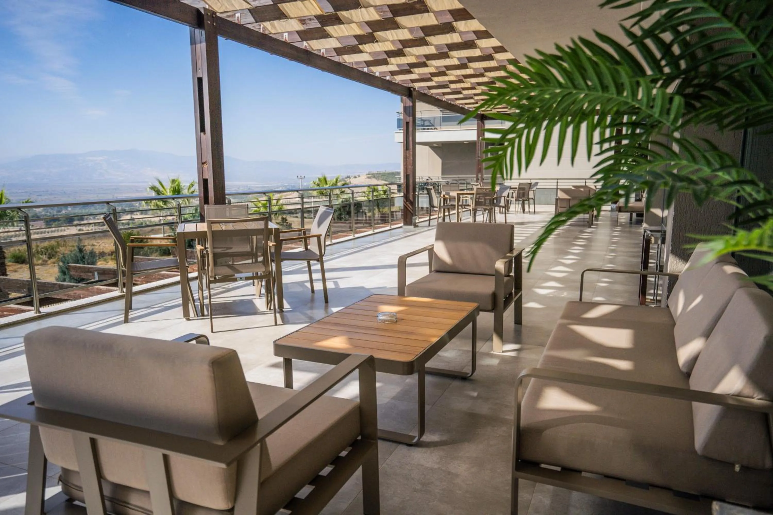 Balcony/Terrace in Hierapark Thermal & SPA Hotel