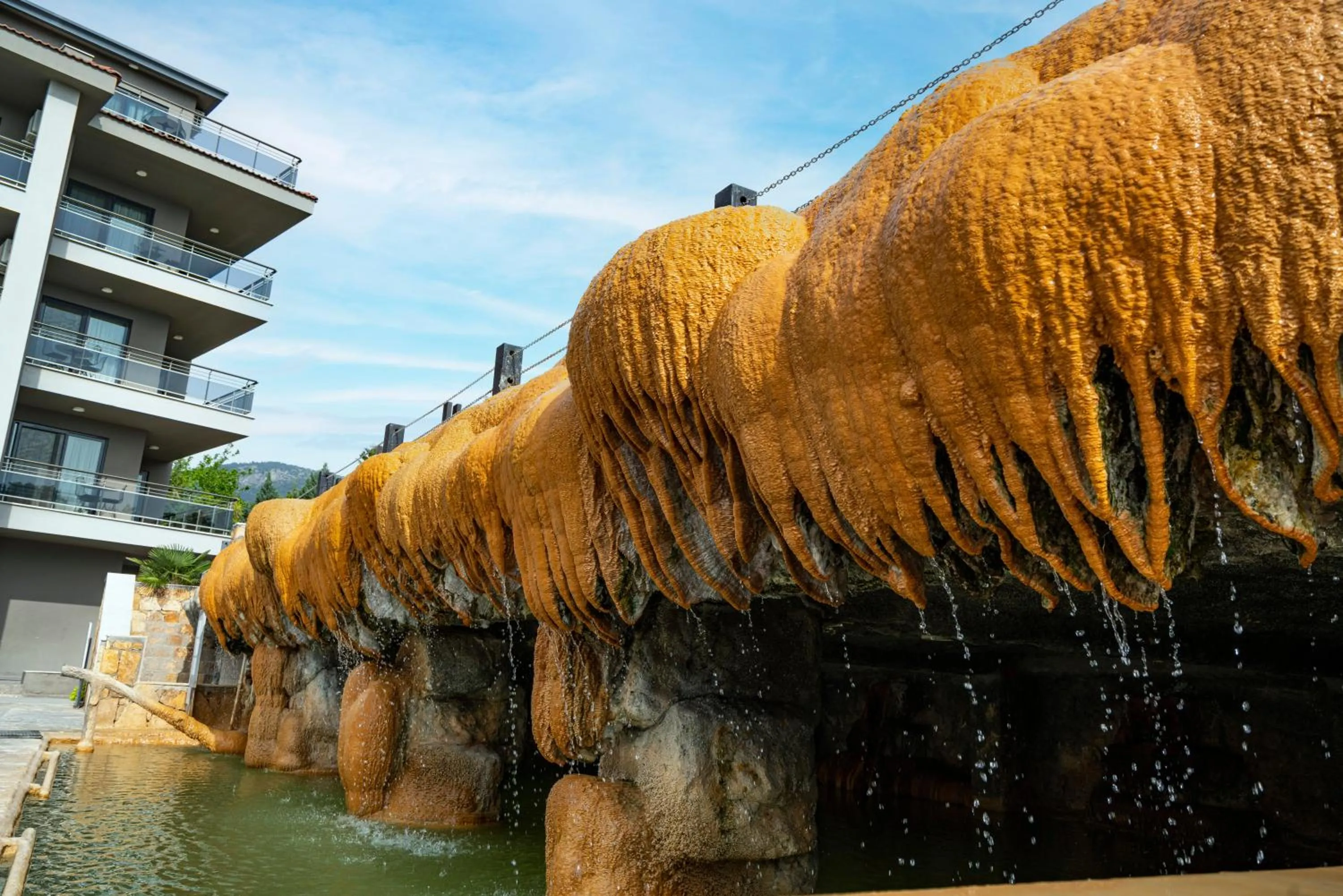 Swimming pool in Hierapark Thermal & SPA Hotel