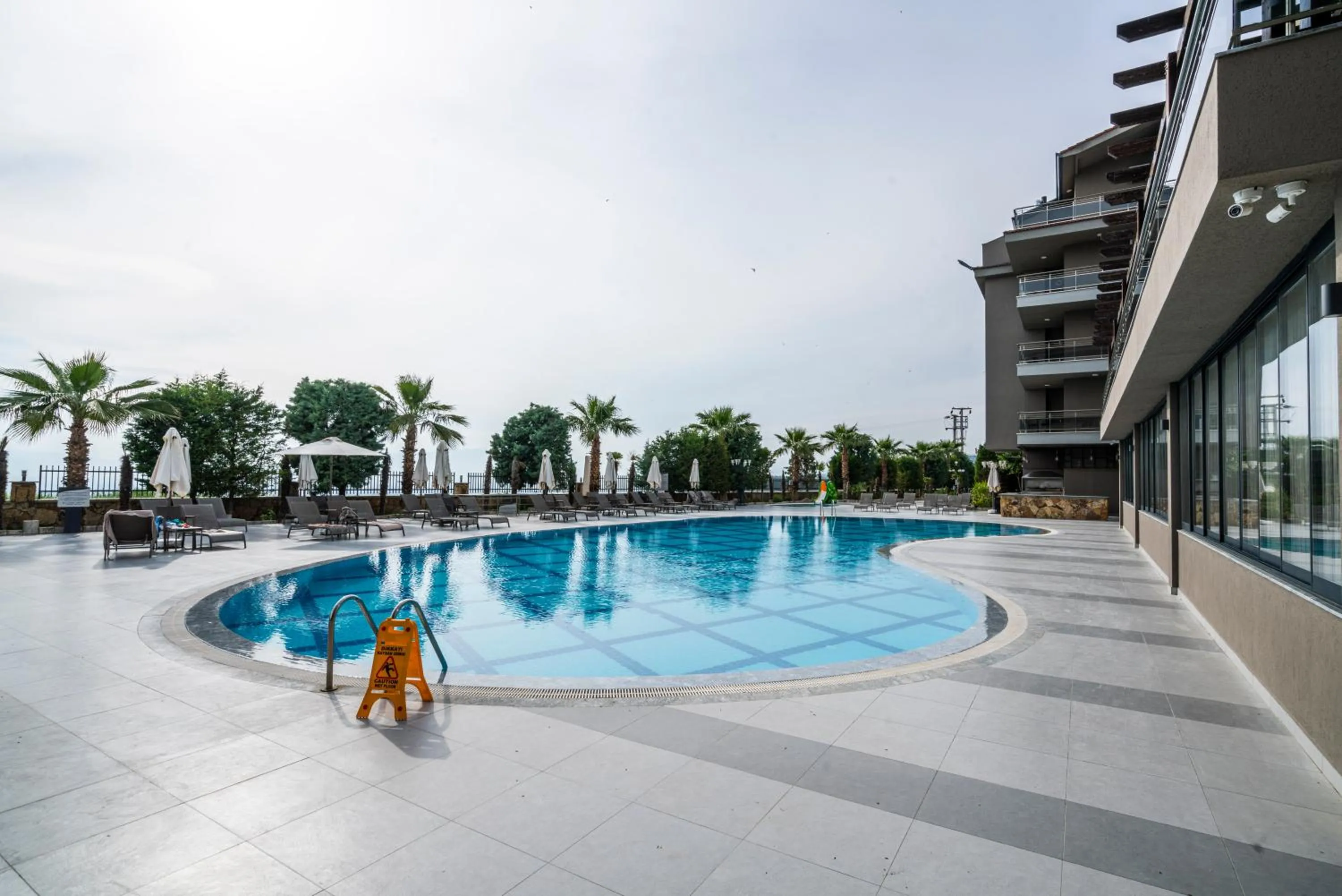 Swimming pool in Hierapark Thermal & SPA Hotel