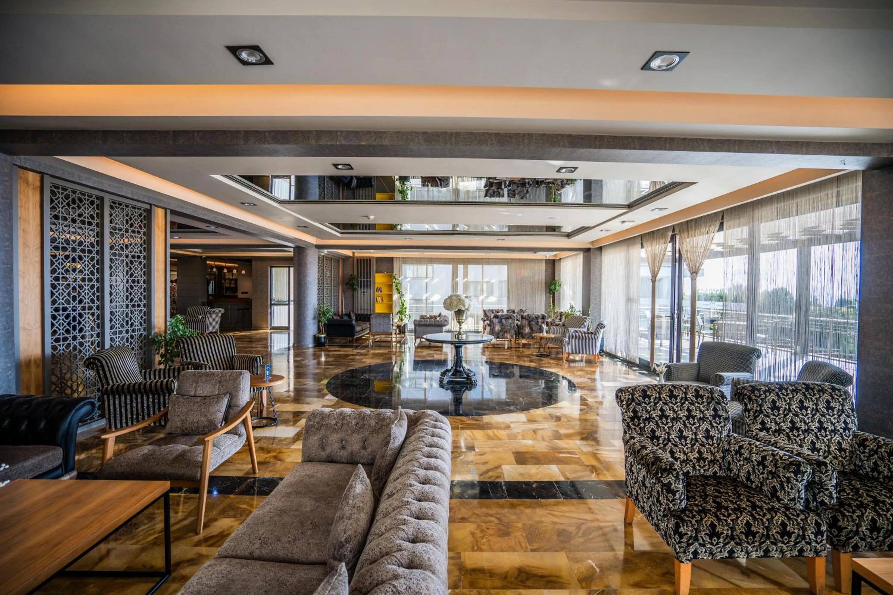 Lobby or reception in Hierapark Thermal & SPA Hotel