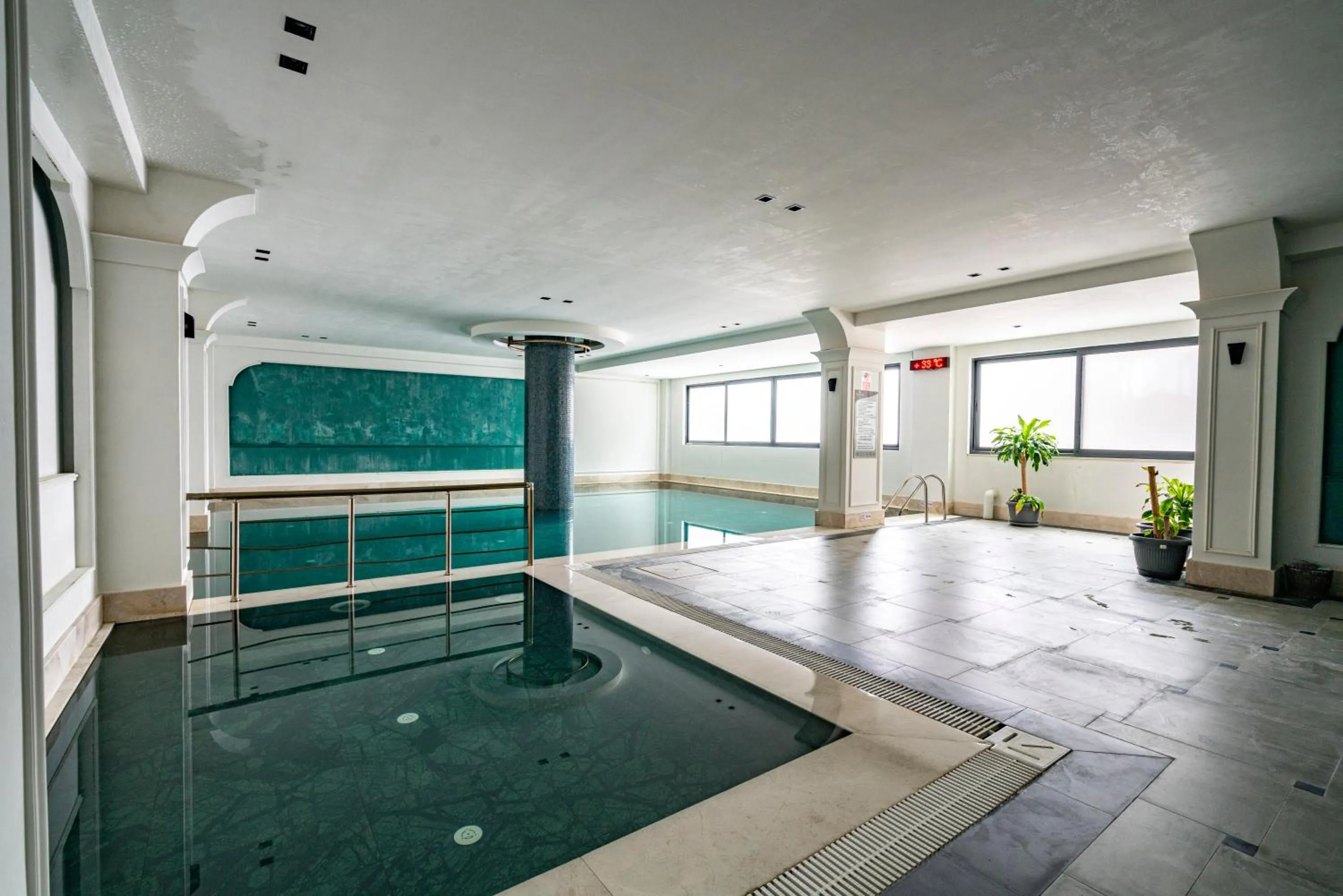 Swimming pool in Hierapark Thermal & SPA Hotel