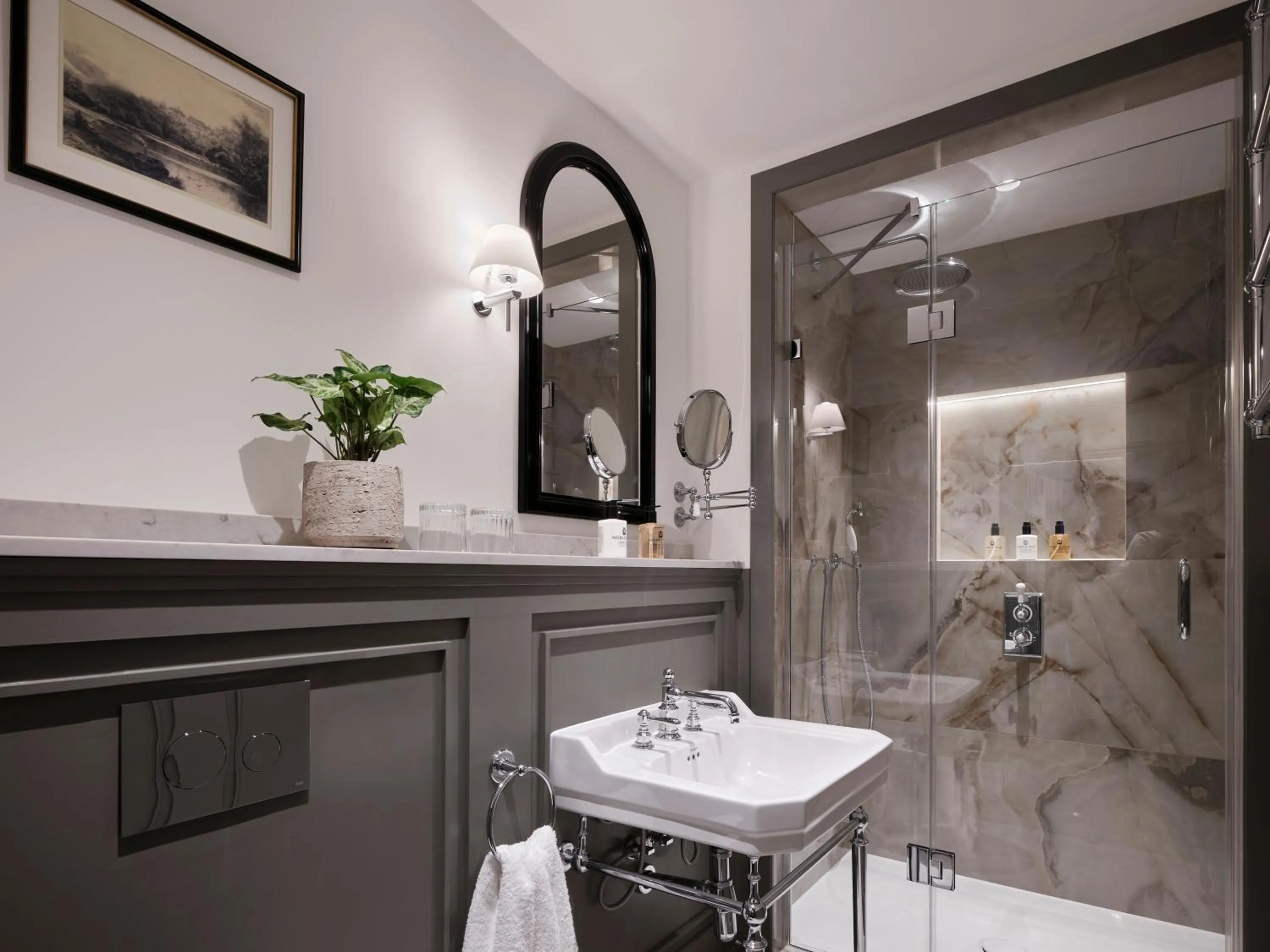 Shower in The Chelsea Townhouse by Iconic Luxury Hotels