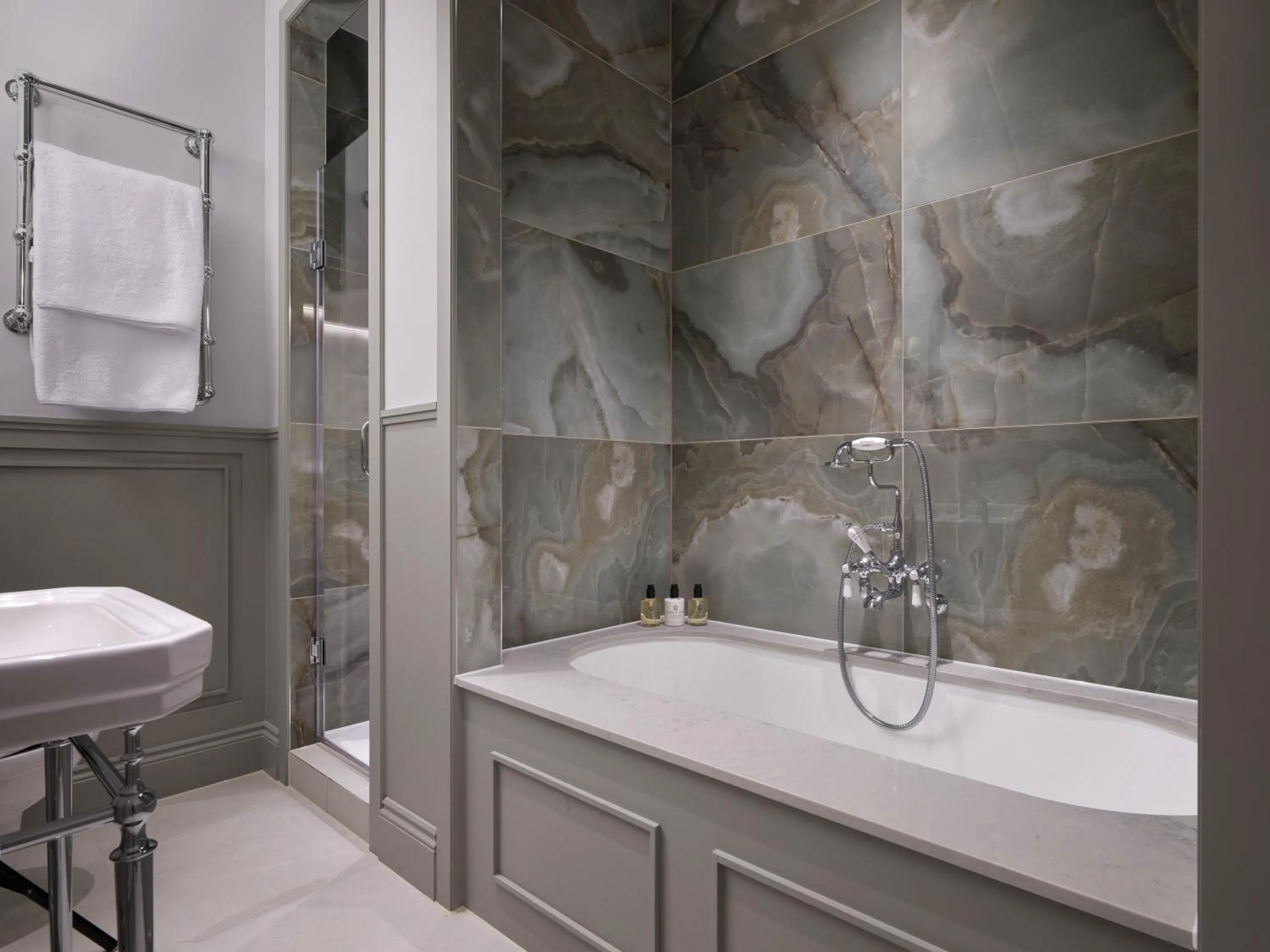 Shower in The Chelsea Townhouse by Iconic Luxury Hotels
