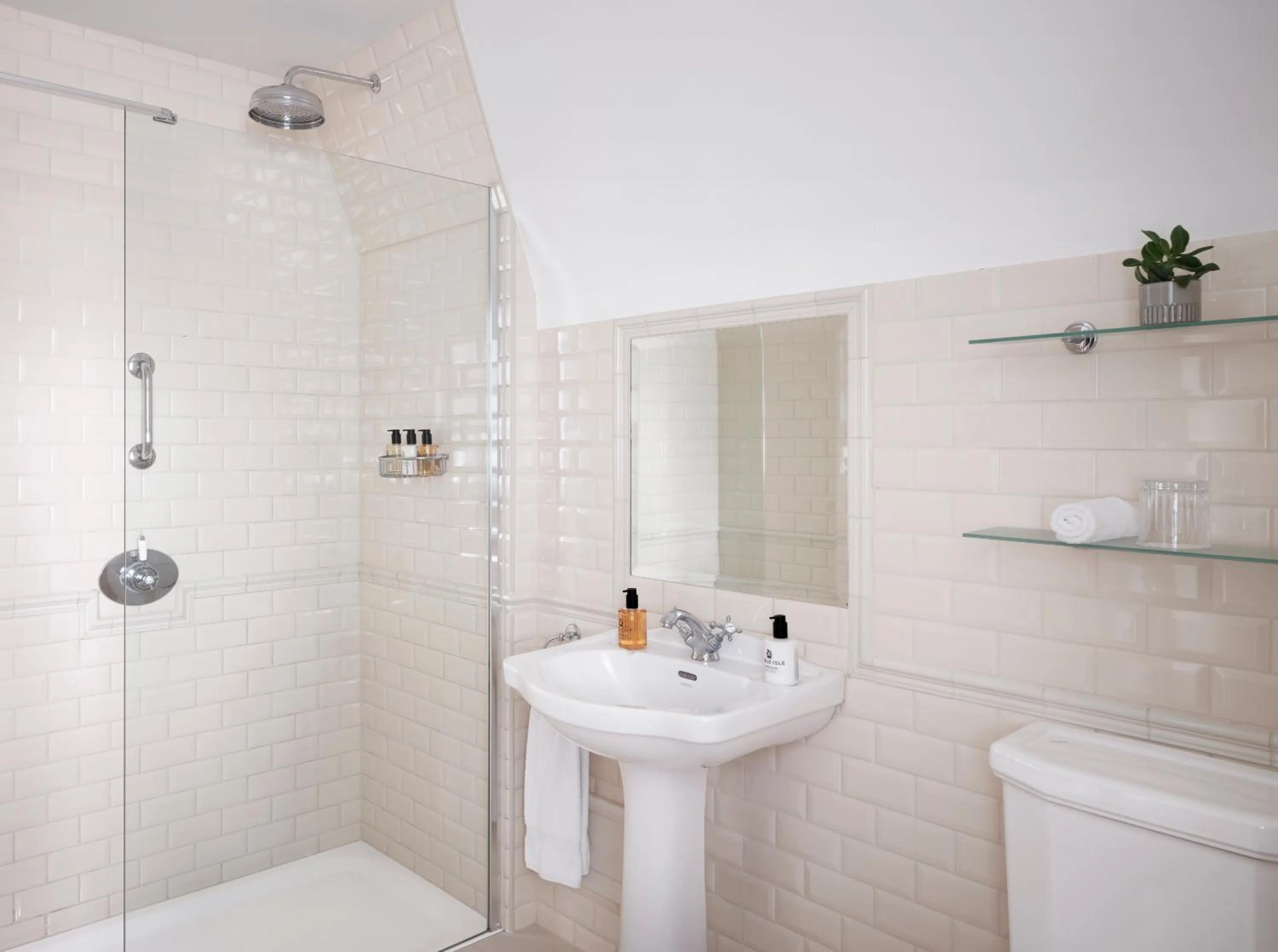 Shower in The Chelsea Townhouse by Iconic Luxury Hotels