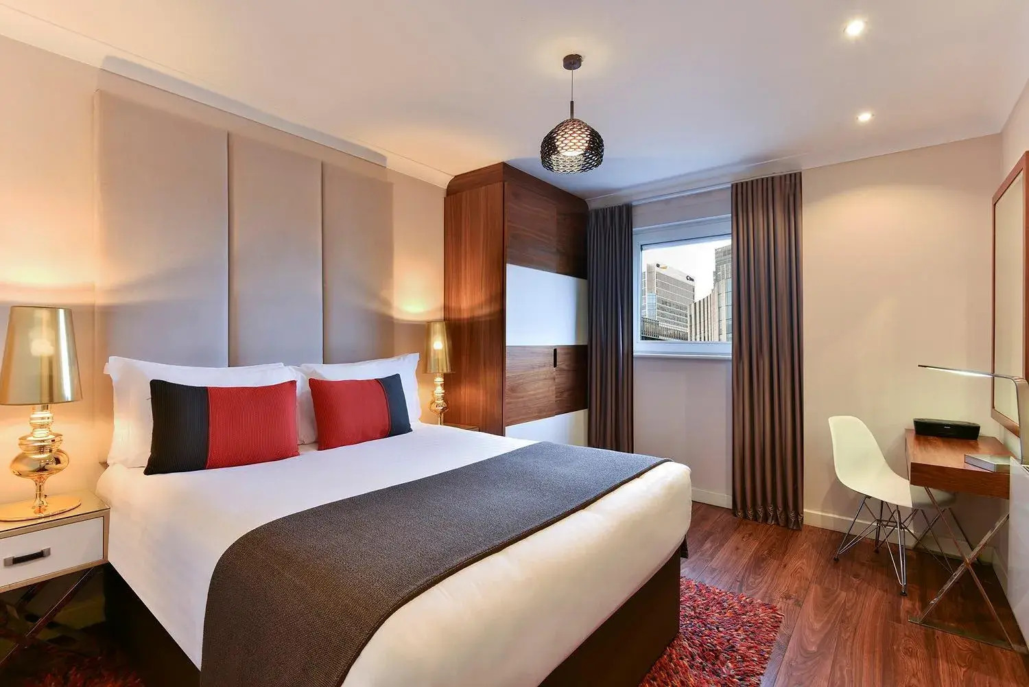 Bedroom, Bed in Fraser Place Canary Wharf Bedroom, Bed in Fraser Place Canary Wharf