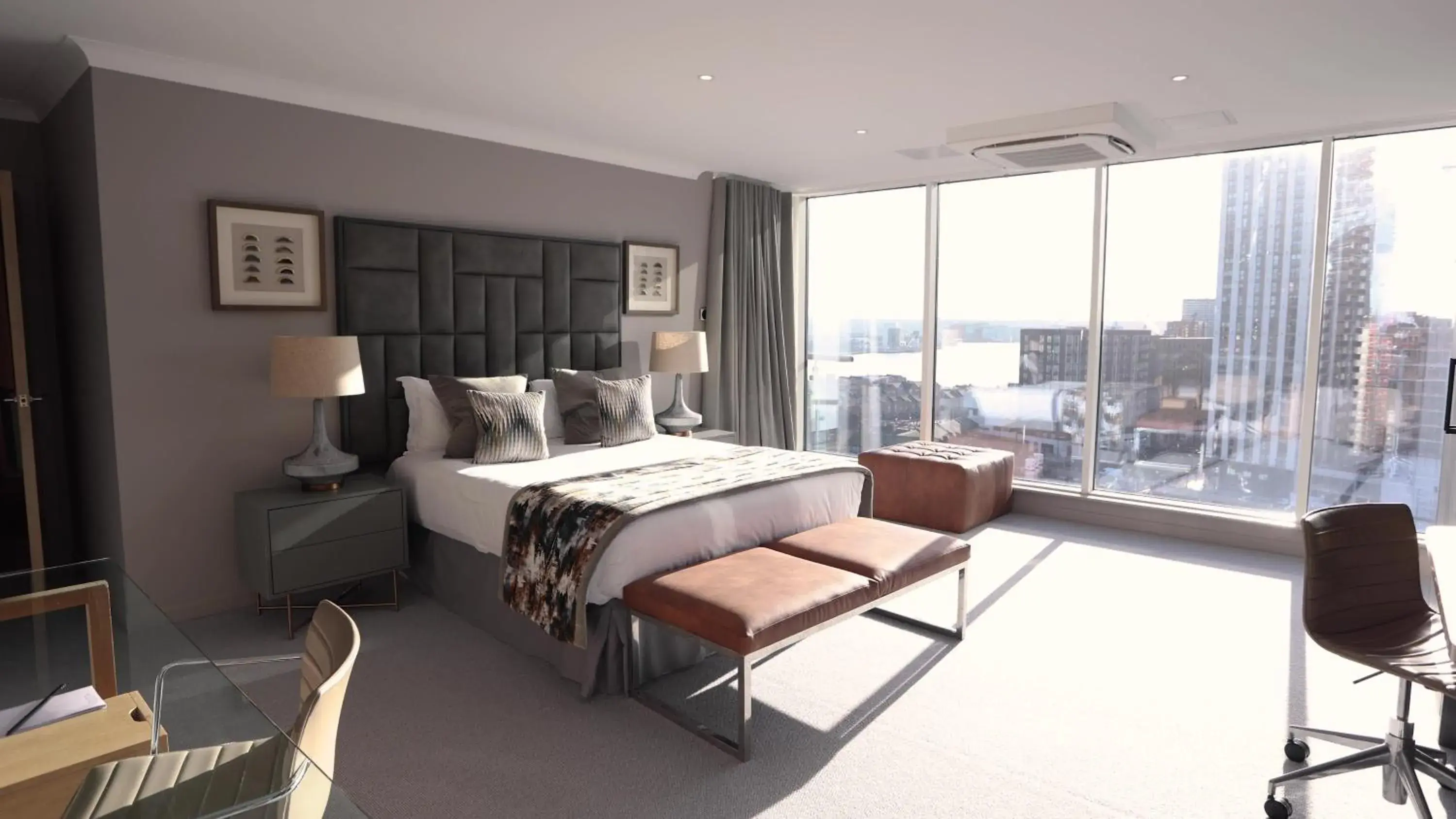 Bedroom, Bed in Fraser Place Canary Wharf Bedroom, Bed in Fraser Place Canary Wharf