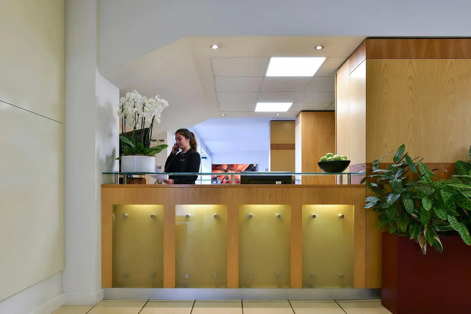 Lobby or reception in Fraser Place Canary Wharf Lobby or reception in Fraser Place Canary Wharf