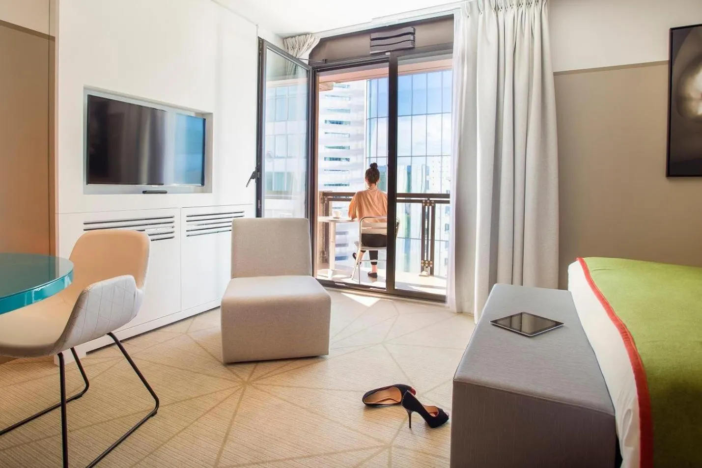 Balcony/Terrace in Fraser Suites Paris La Défense