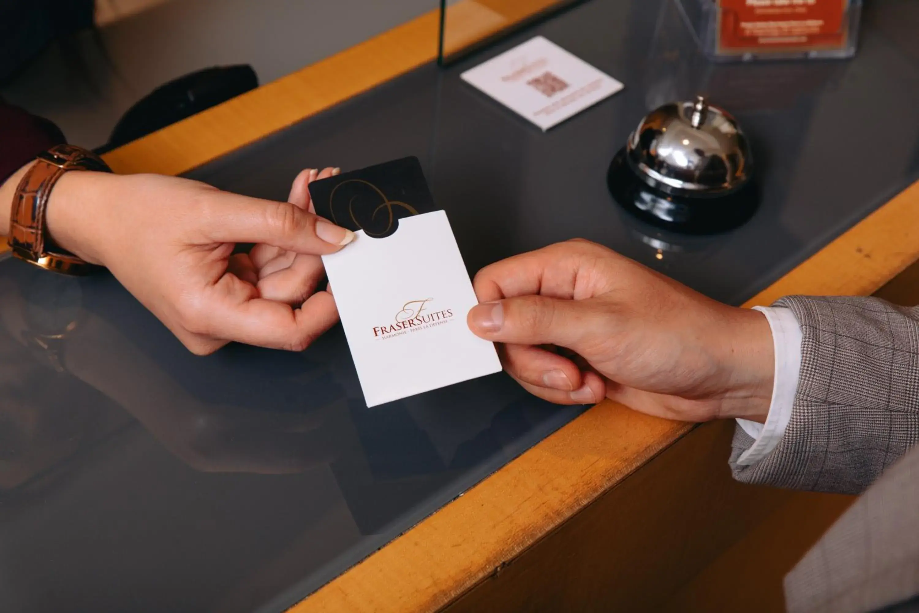Lobby or reception in Fraser Suites Paris La Défense Lobby or reception in Fraser Suites Paris La Défense