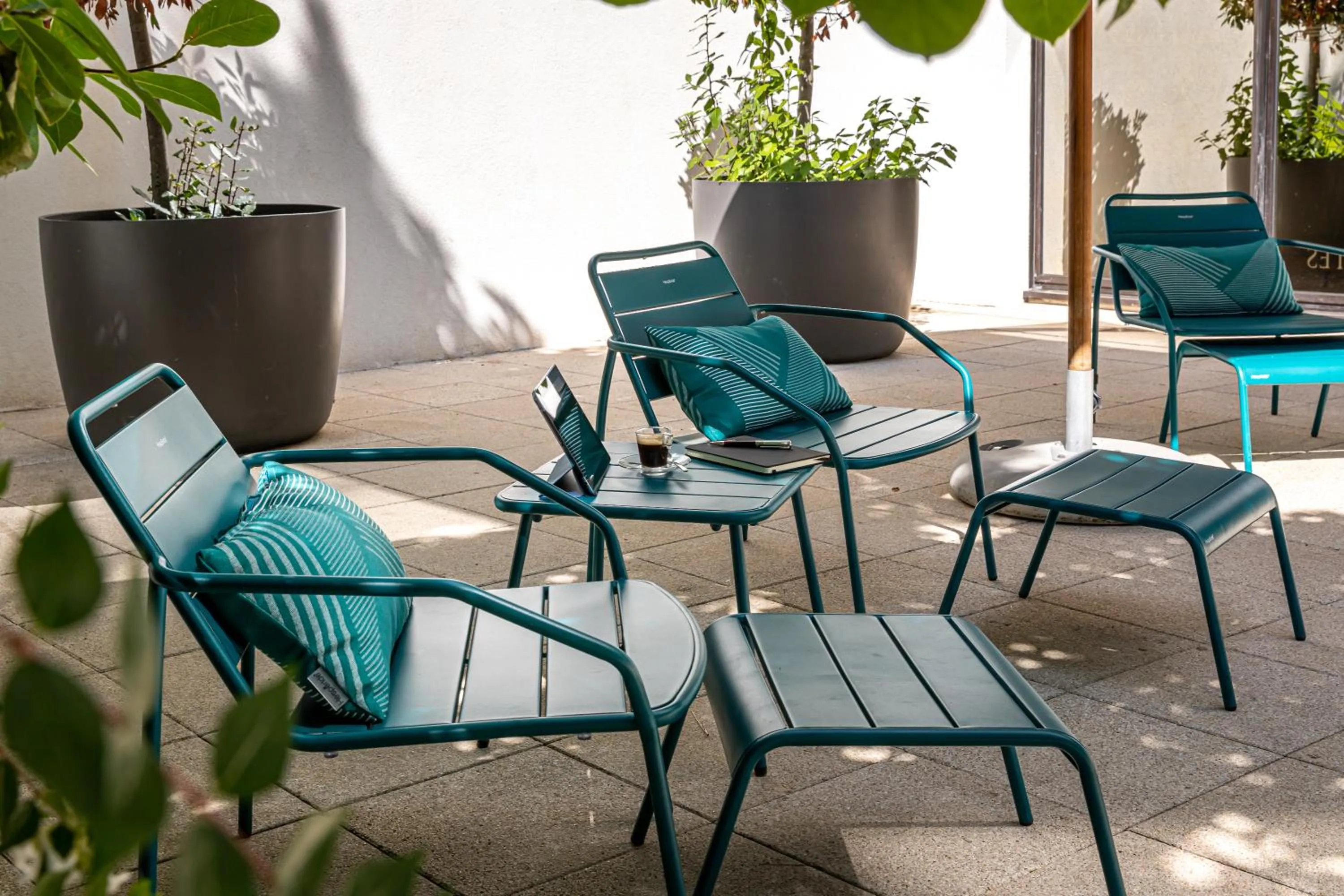 Patio in Fraser Suites Paris La Défense