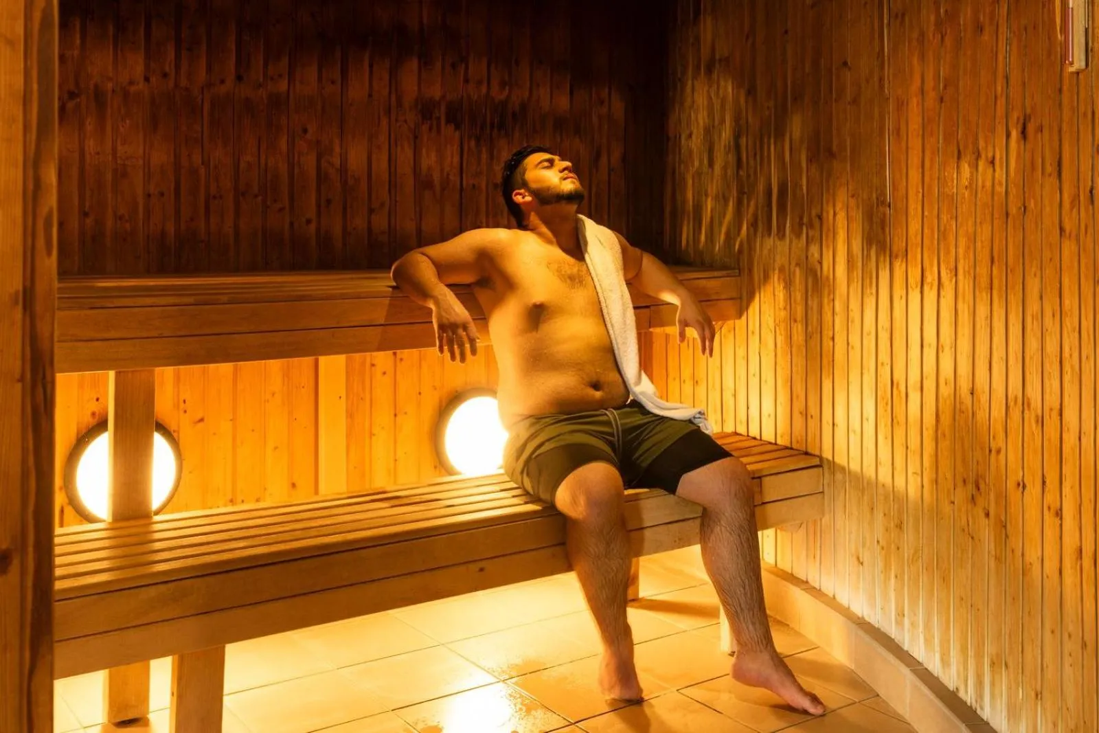 Sauna in Seven Oaks Hotel