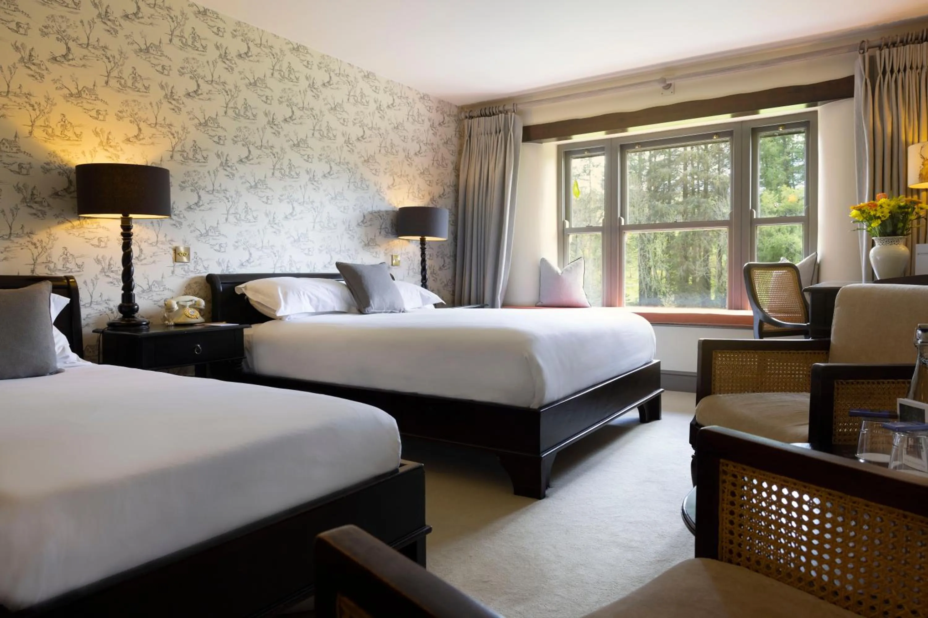 Bed in BrookLodge & Macreddin Village