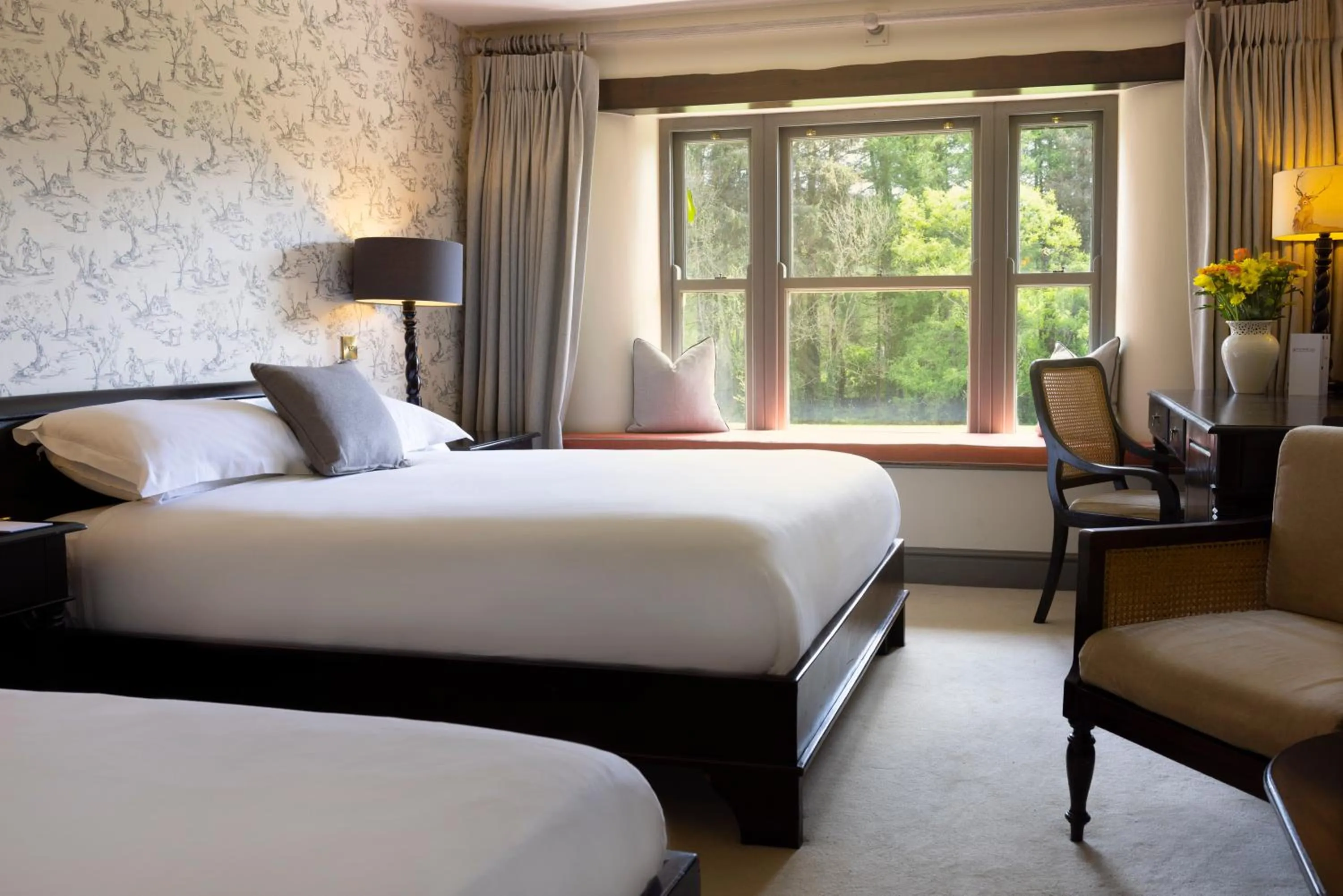 Bed in BrookLodge & Macreddin Village