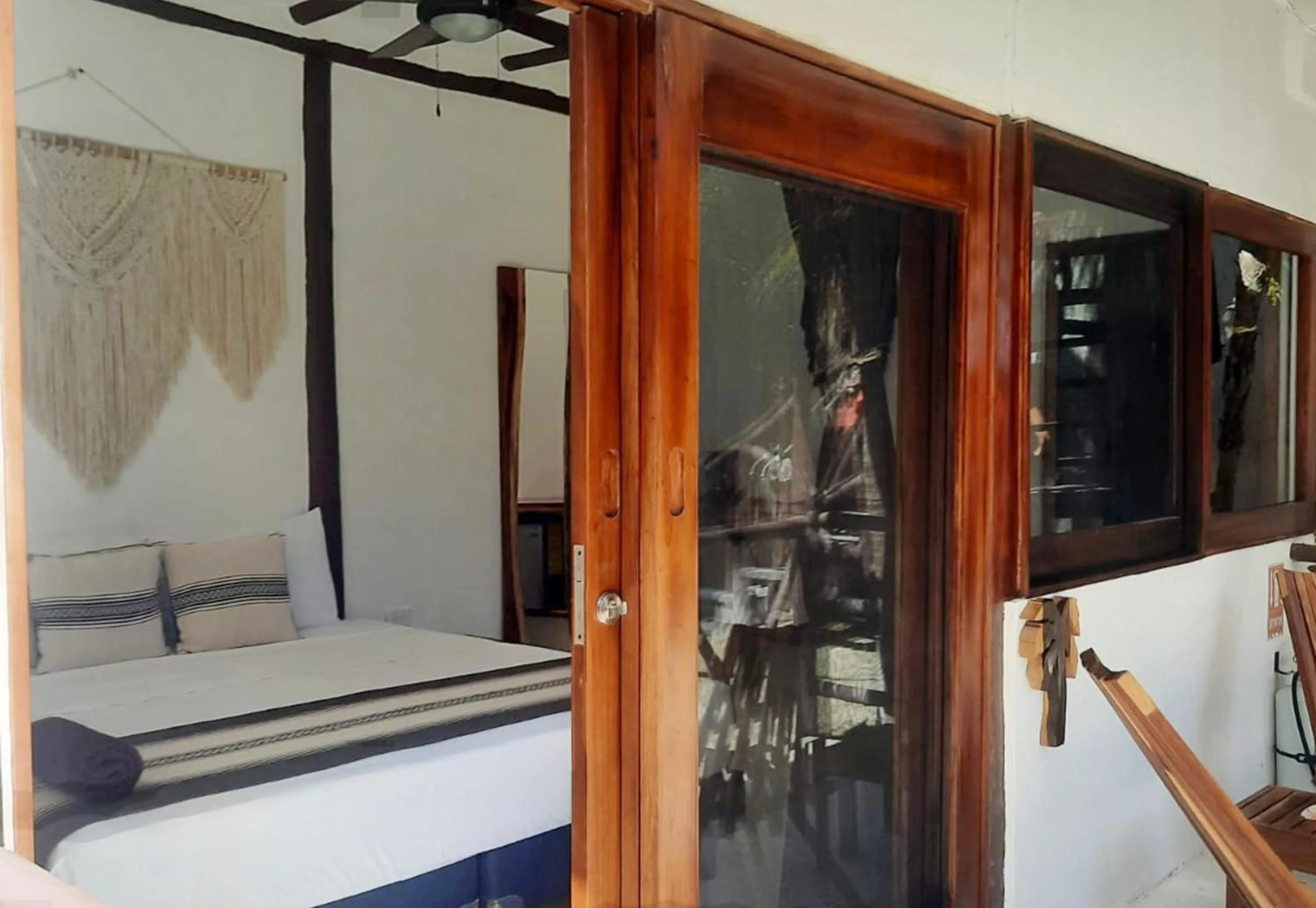 Bed in Casa Sofia Holbox