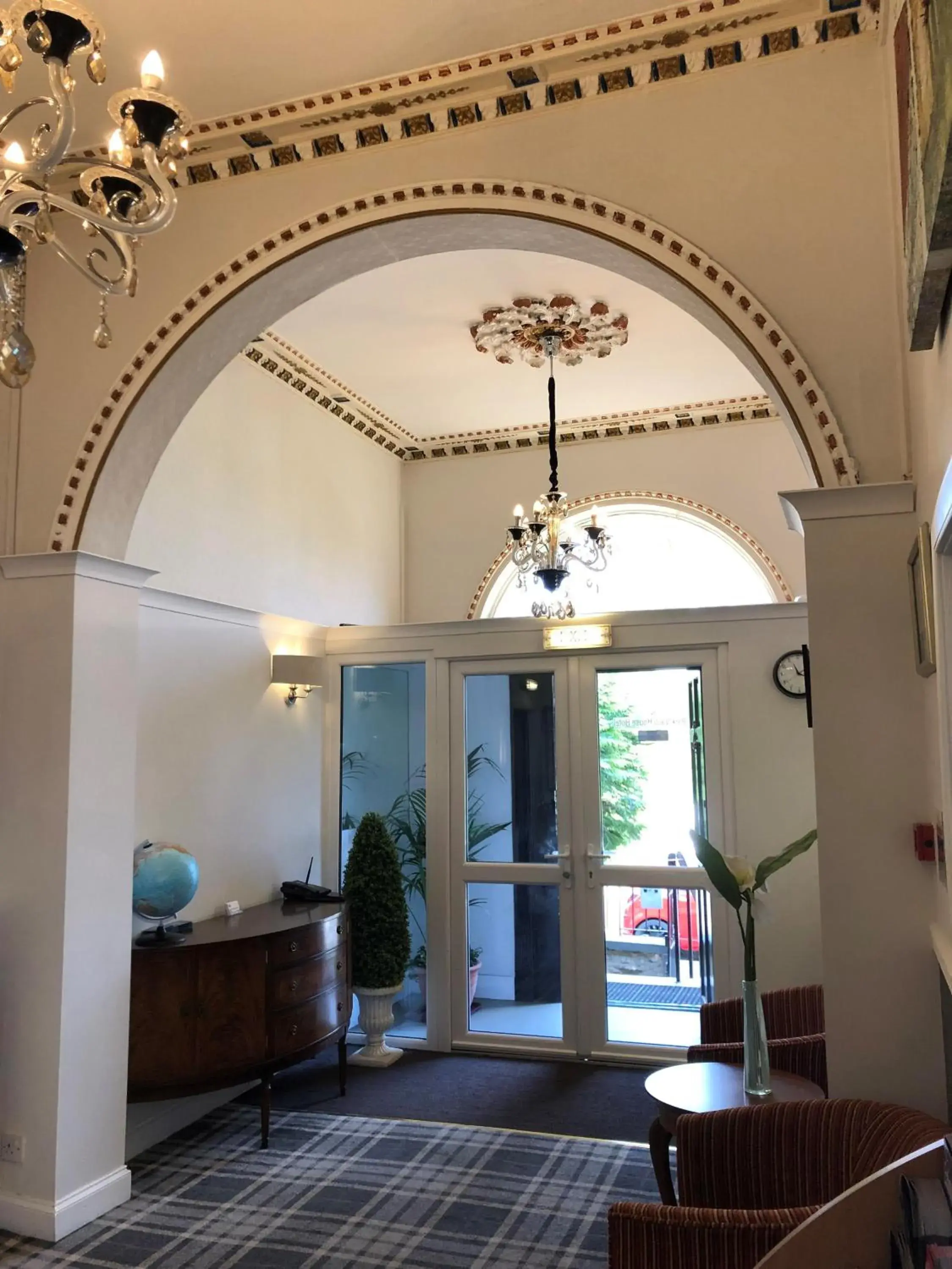 Facade/entrance in Park View House Facade/entrance in Park View House