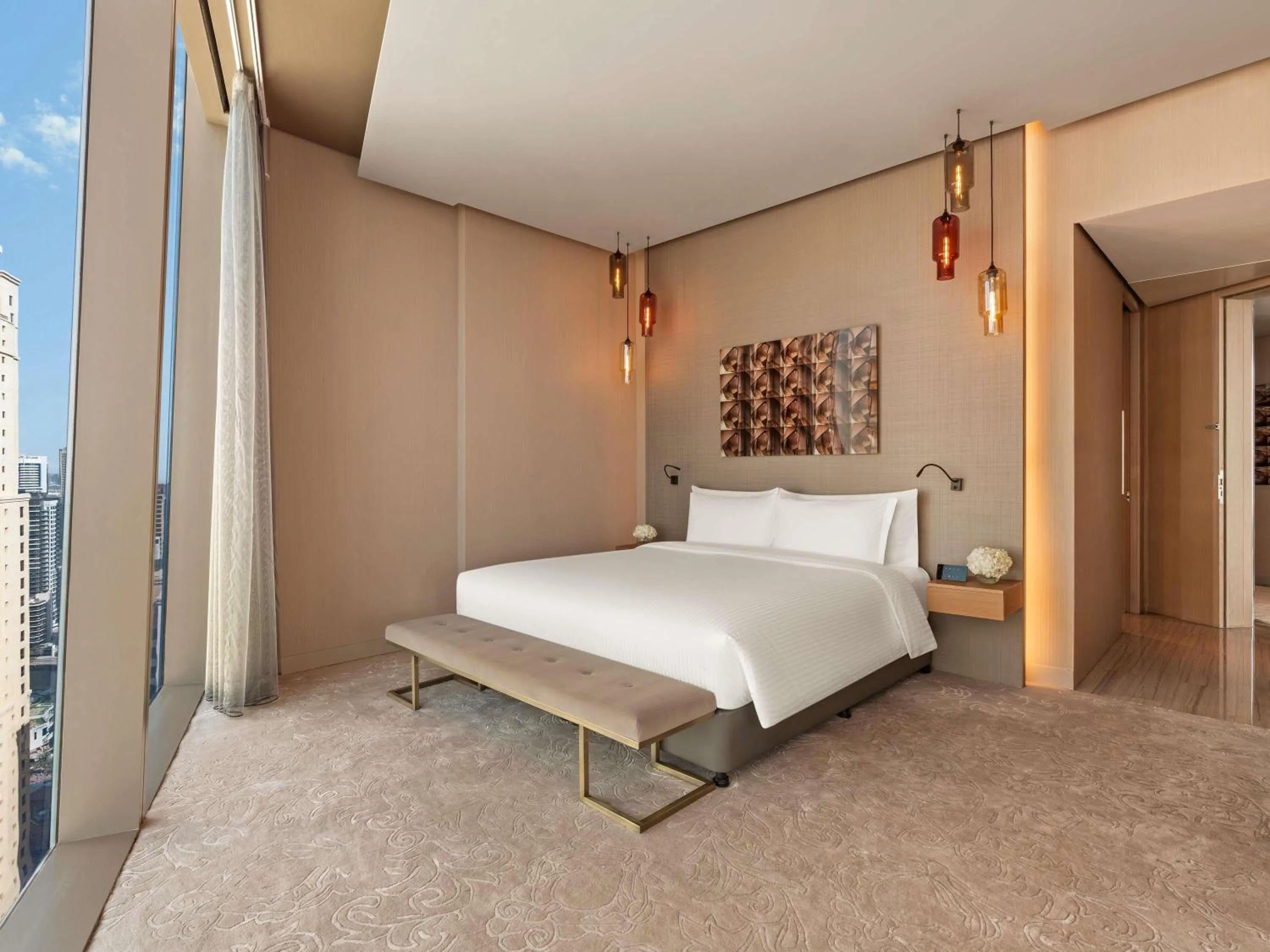 Bedroom, Bed in Rixos Premium Dubai JBR