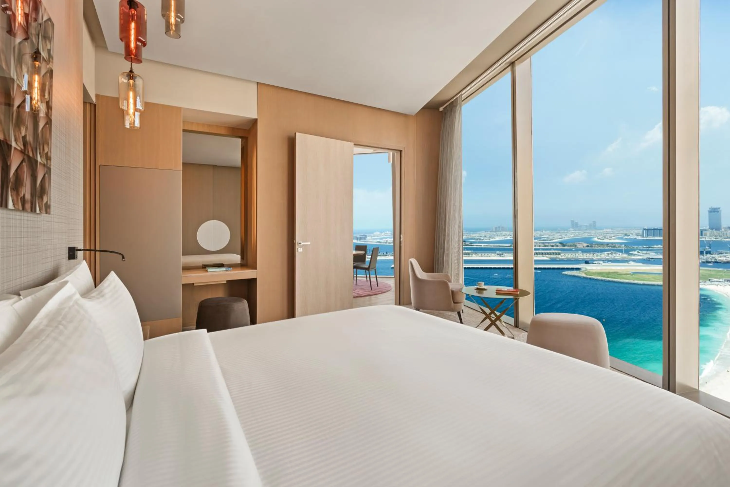 Bed in Rixos Premium Dubai JBR