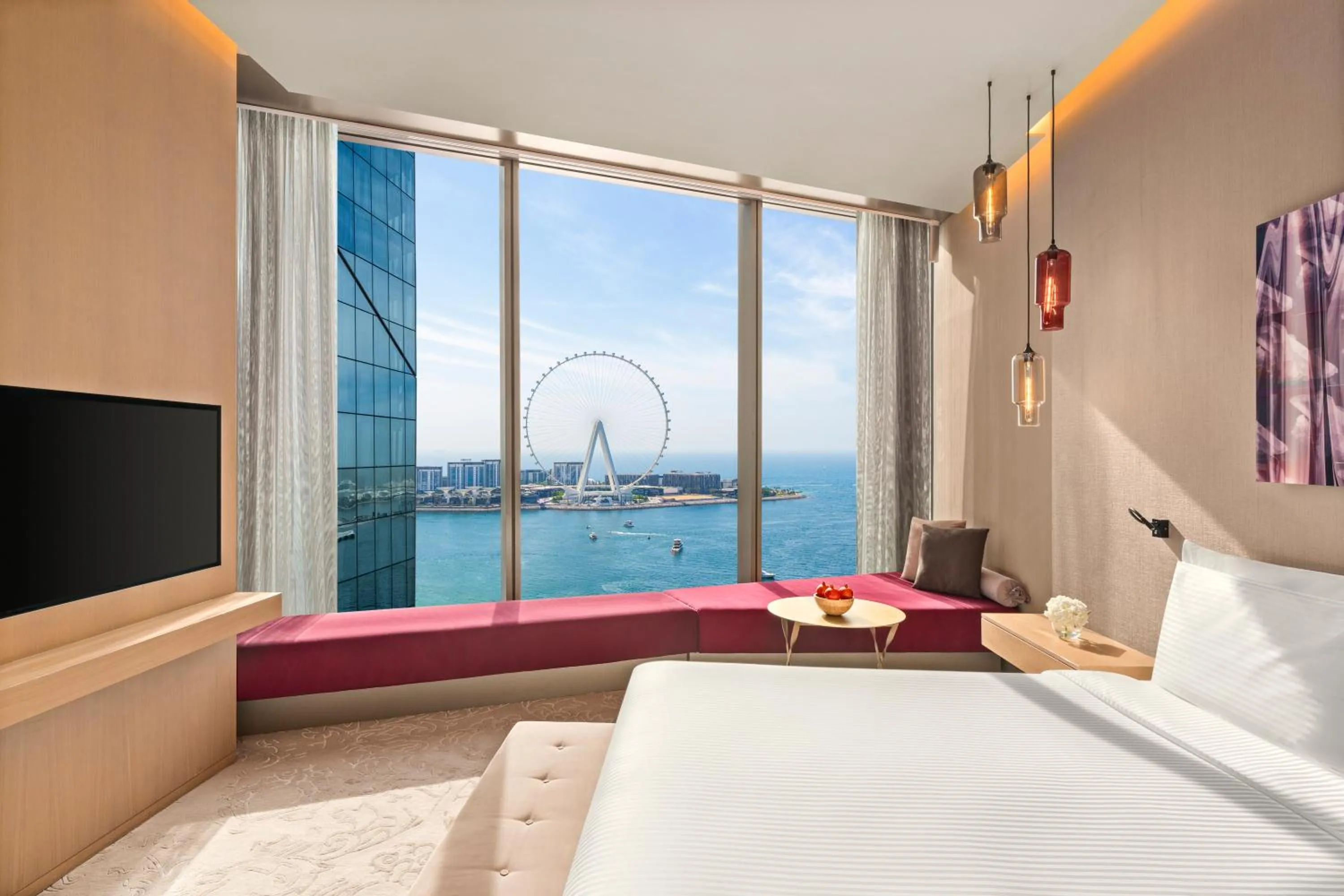 Bed in Rixos Premium Dubai JBR