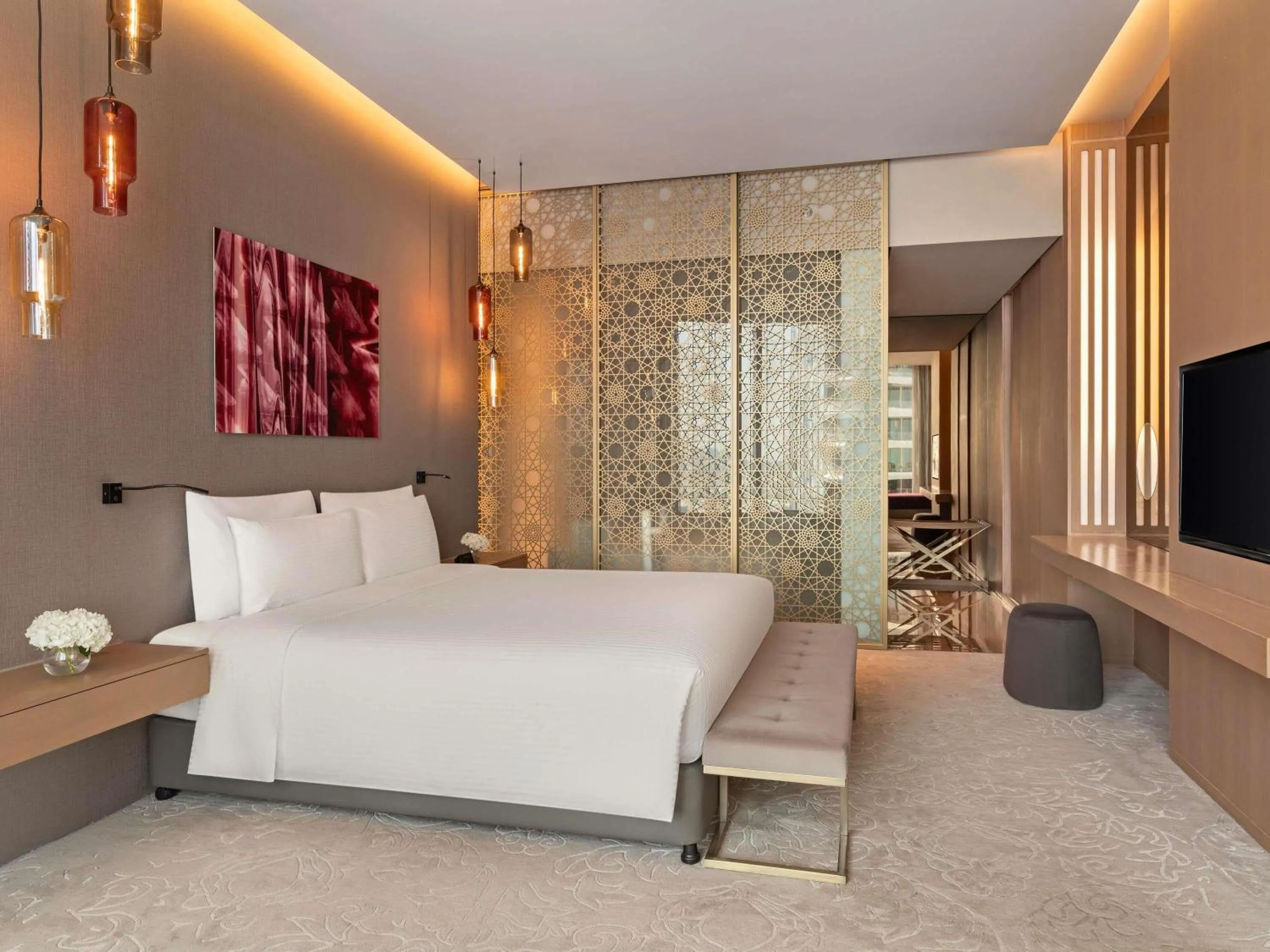 Bedroom, Bed in Rixos Premium Dubai JBR