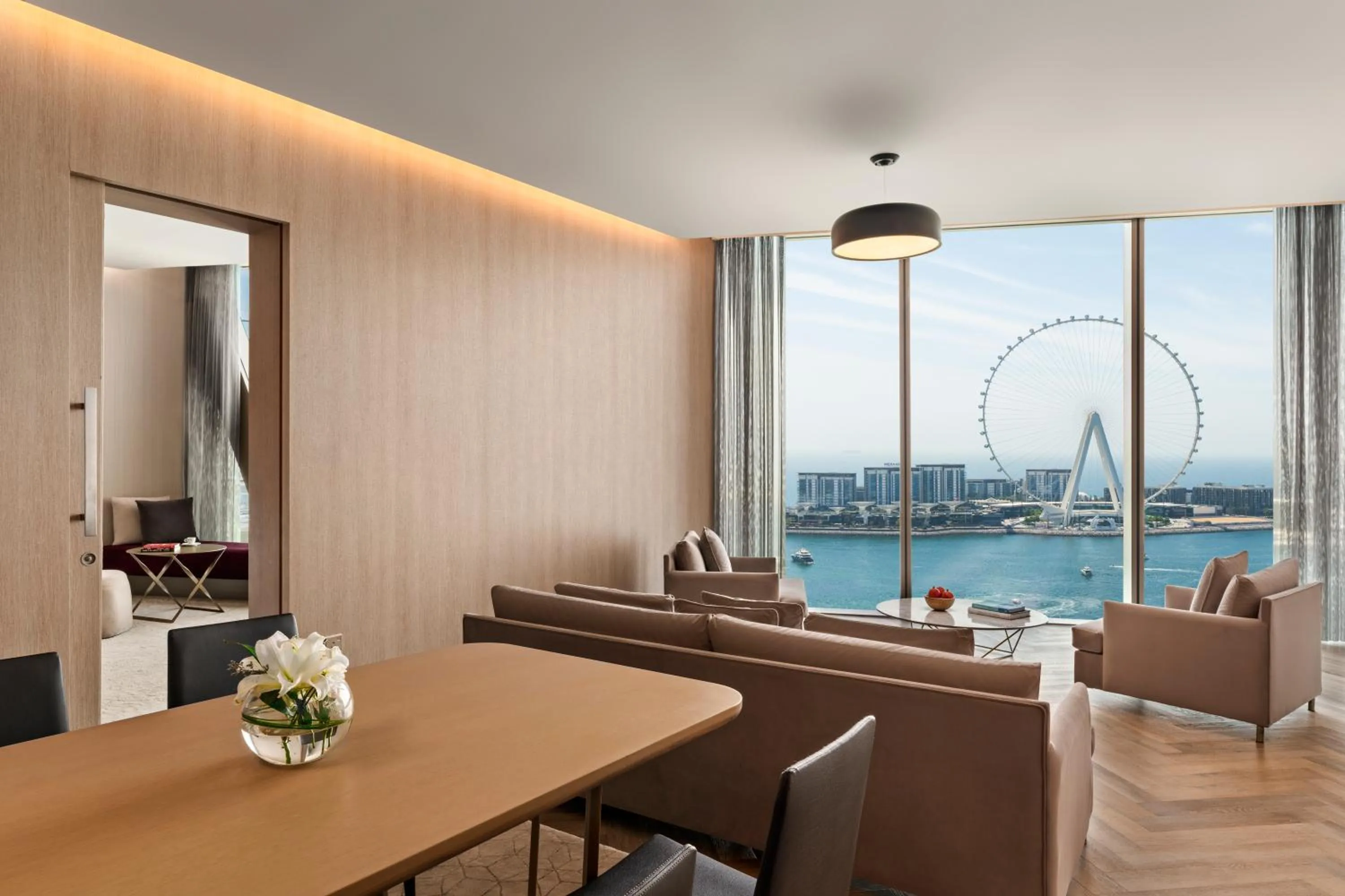 Living room in Rixos Premium Dubai JBR