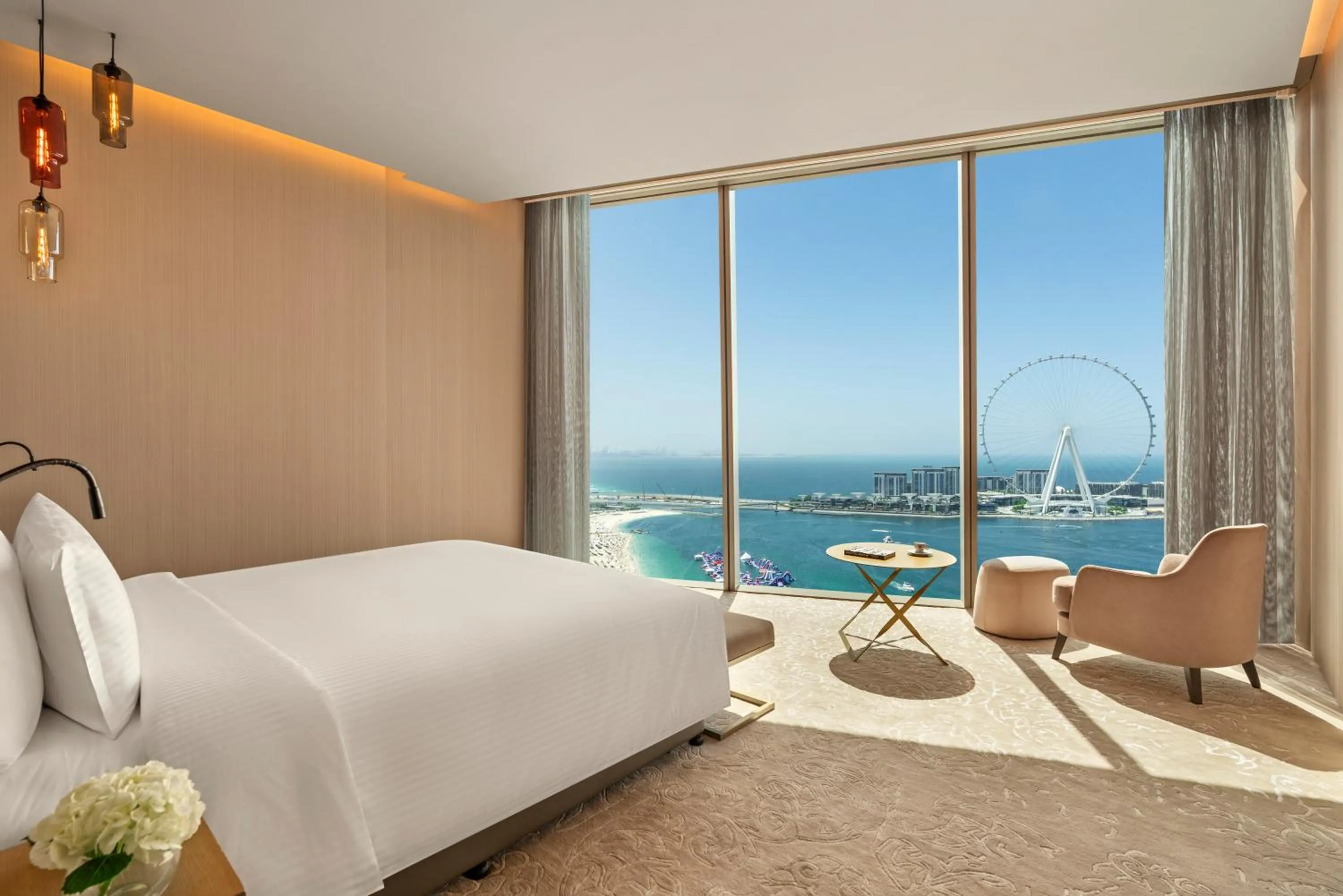 Bed in Rixos Premium Dubai JBR