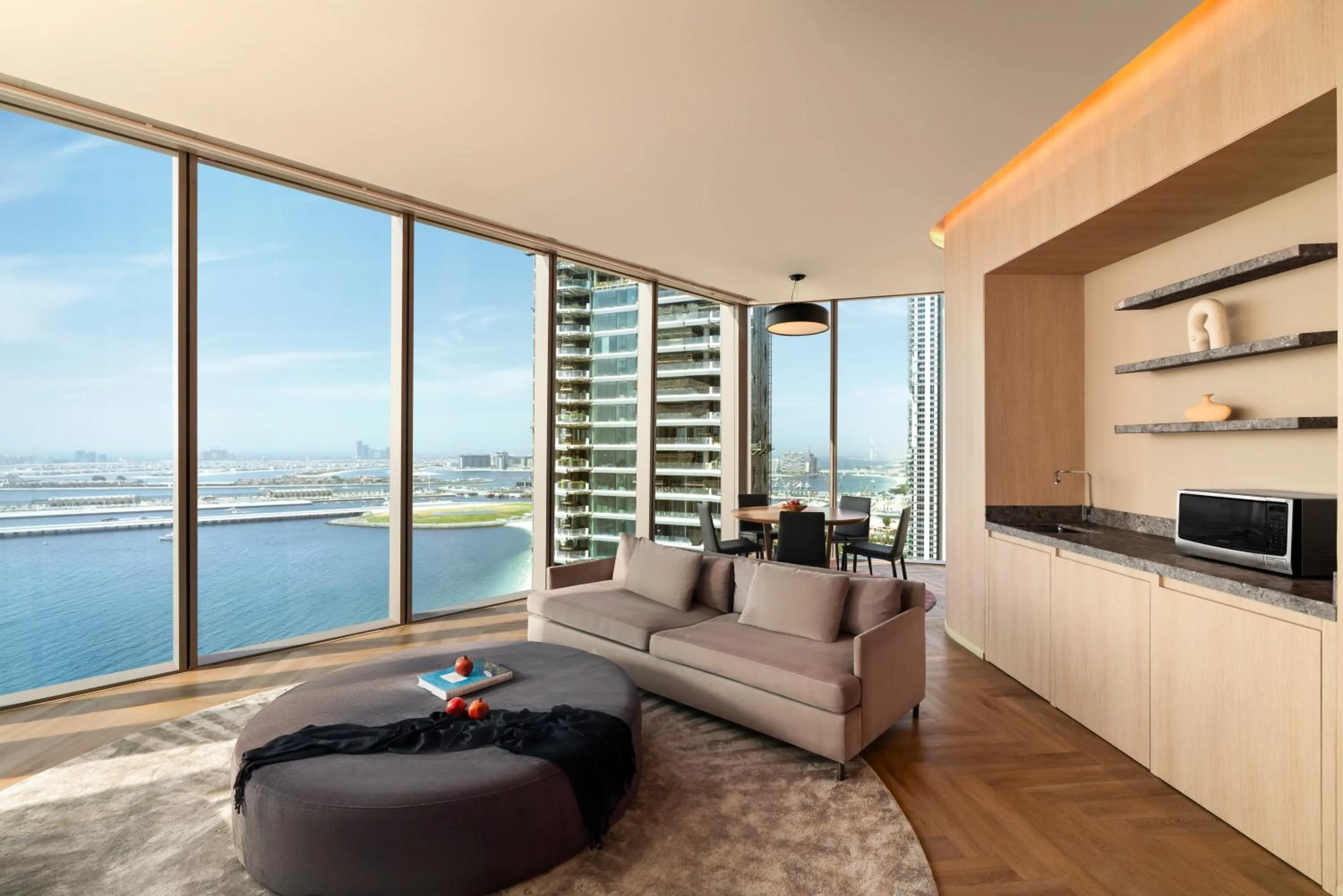 Living room in Rixos Premium Dubai JBR