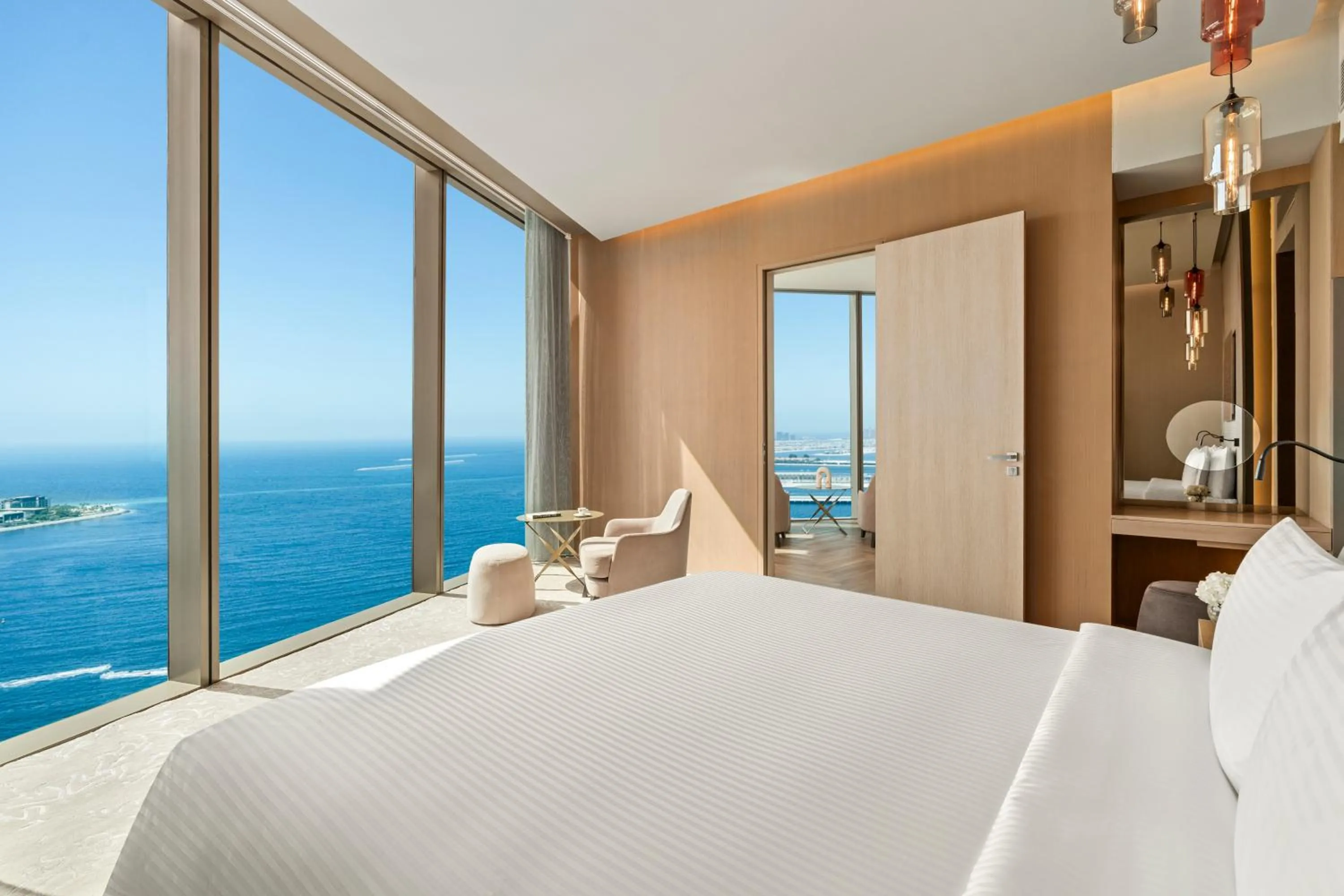 Bed in Rixos Premium Dubai JBR