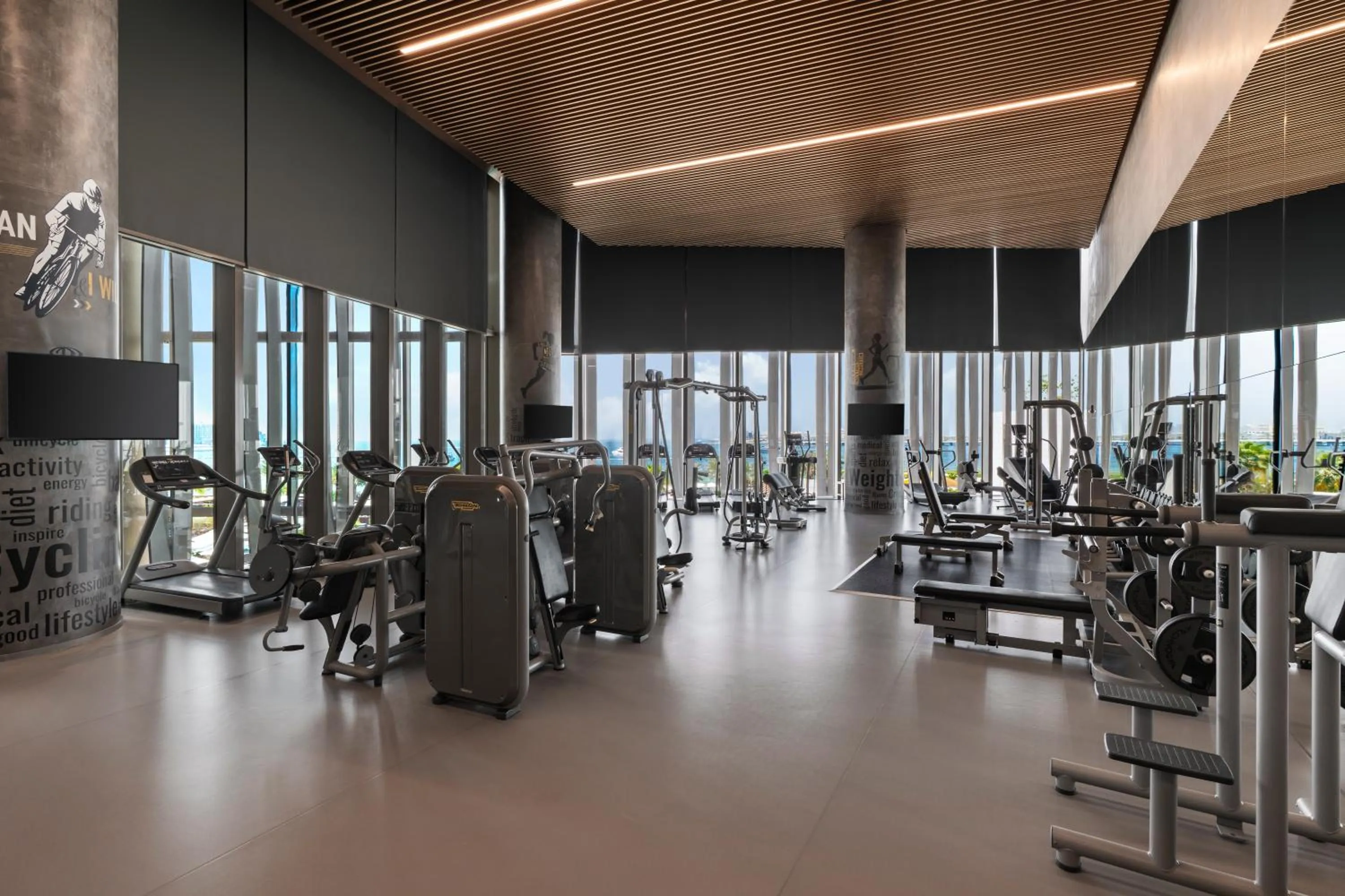 Fitness centre/facilities in Rixos Premium Dubai JBR