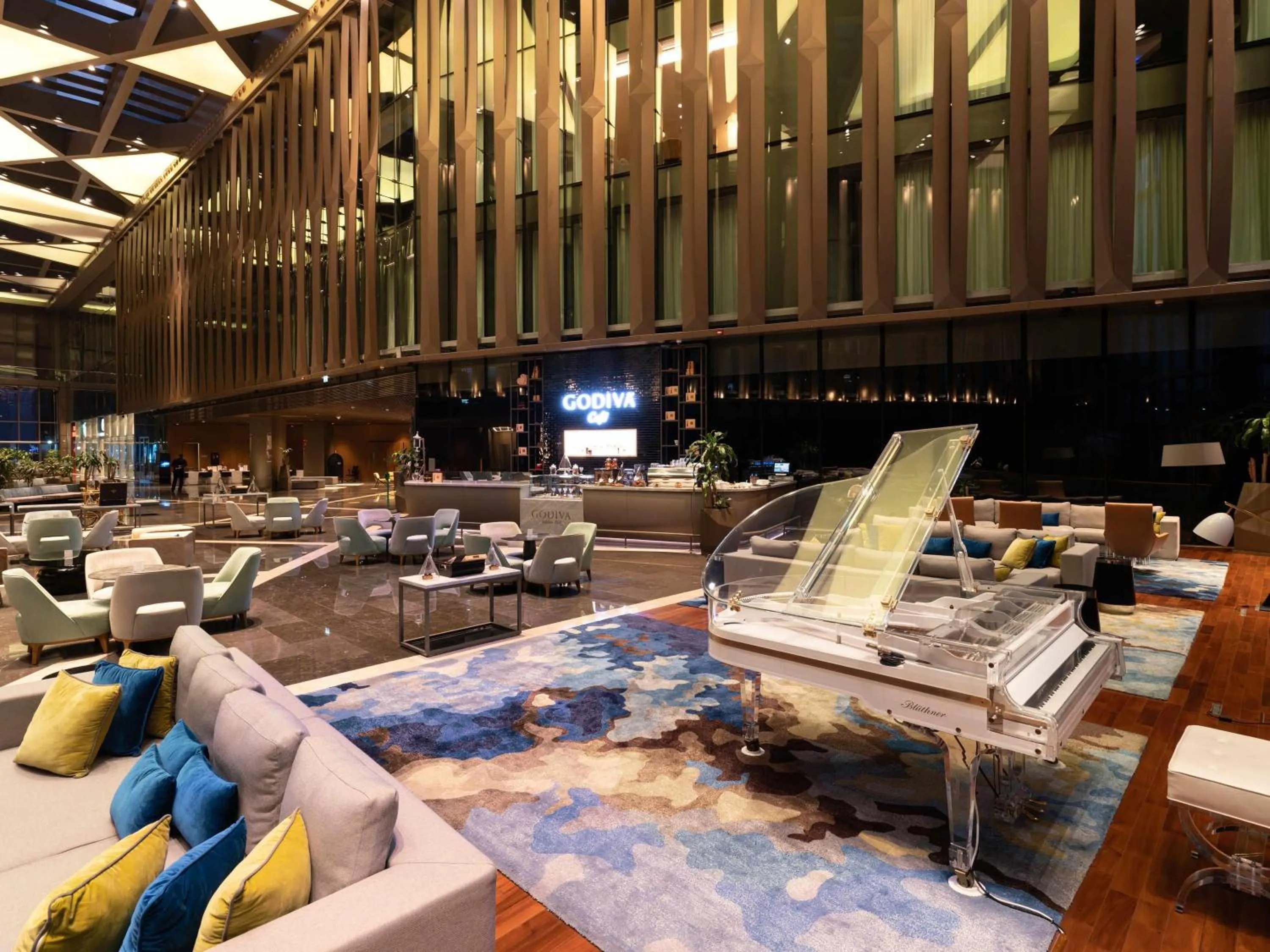 Lounge or bar in Rixos Premium Dubai JBR