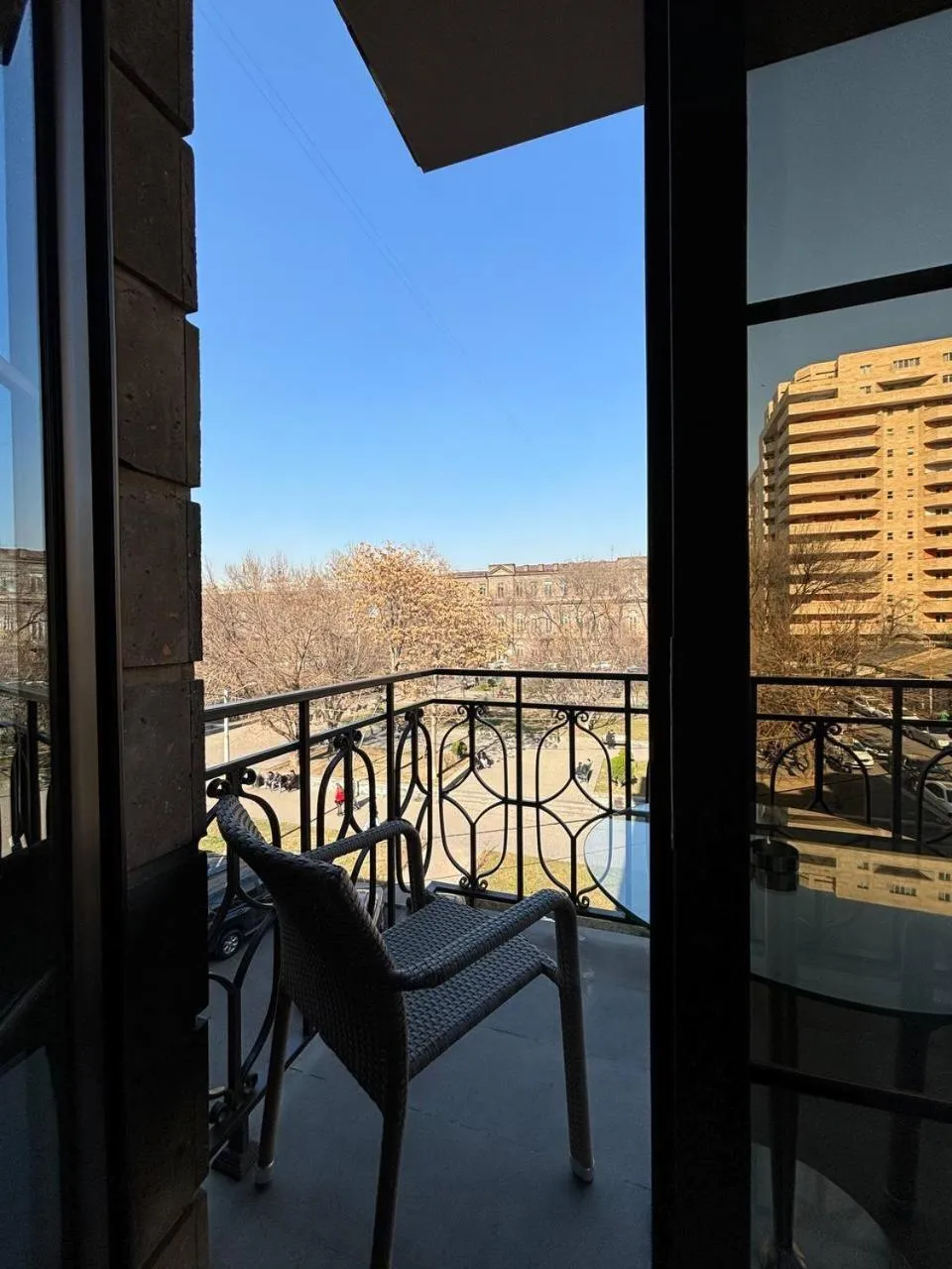 Garden view in Boulevard Hotel