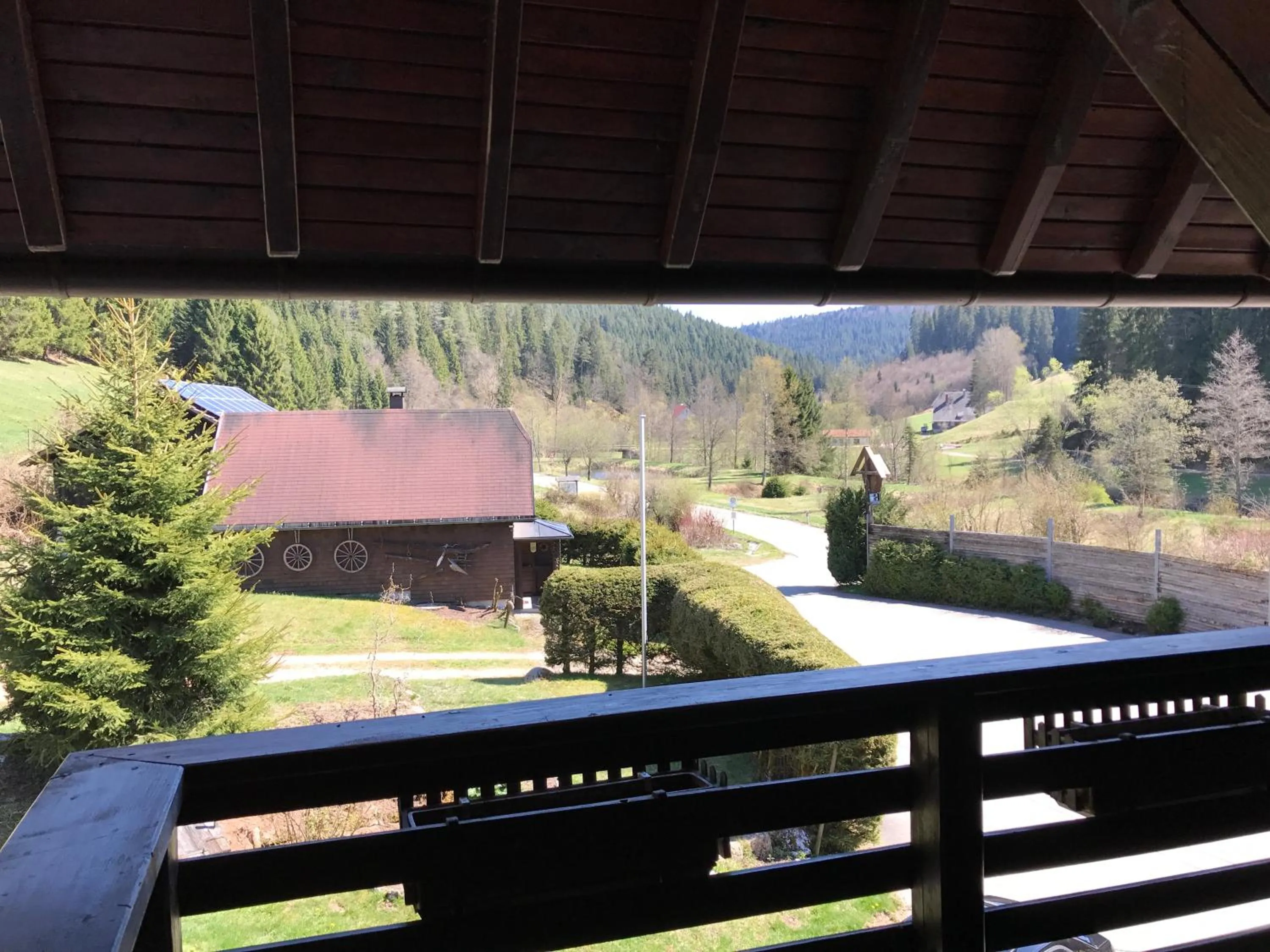 Off site in Café - Pension Bernreutehof