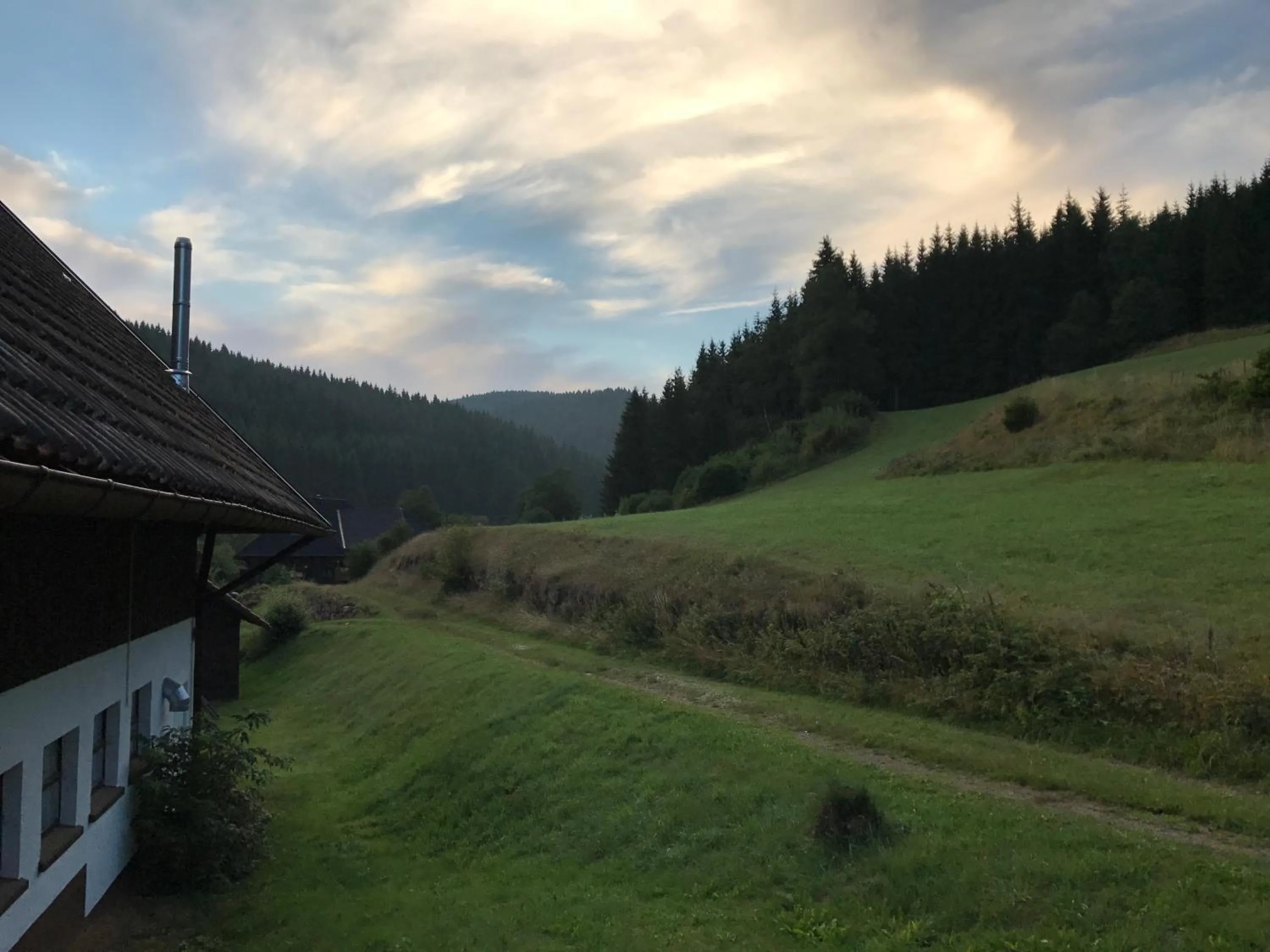 Off site in Café - Pension Bernreutehof