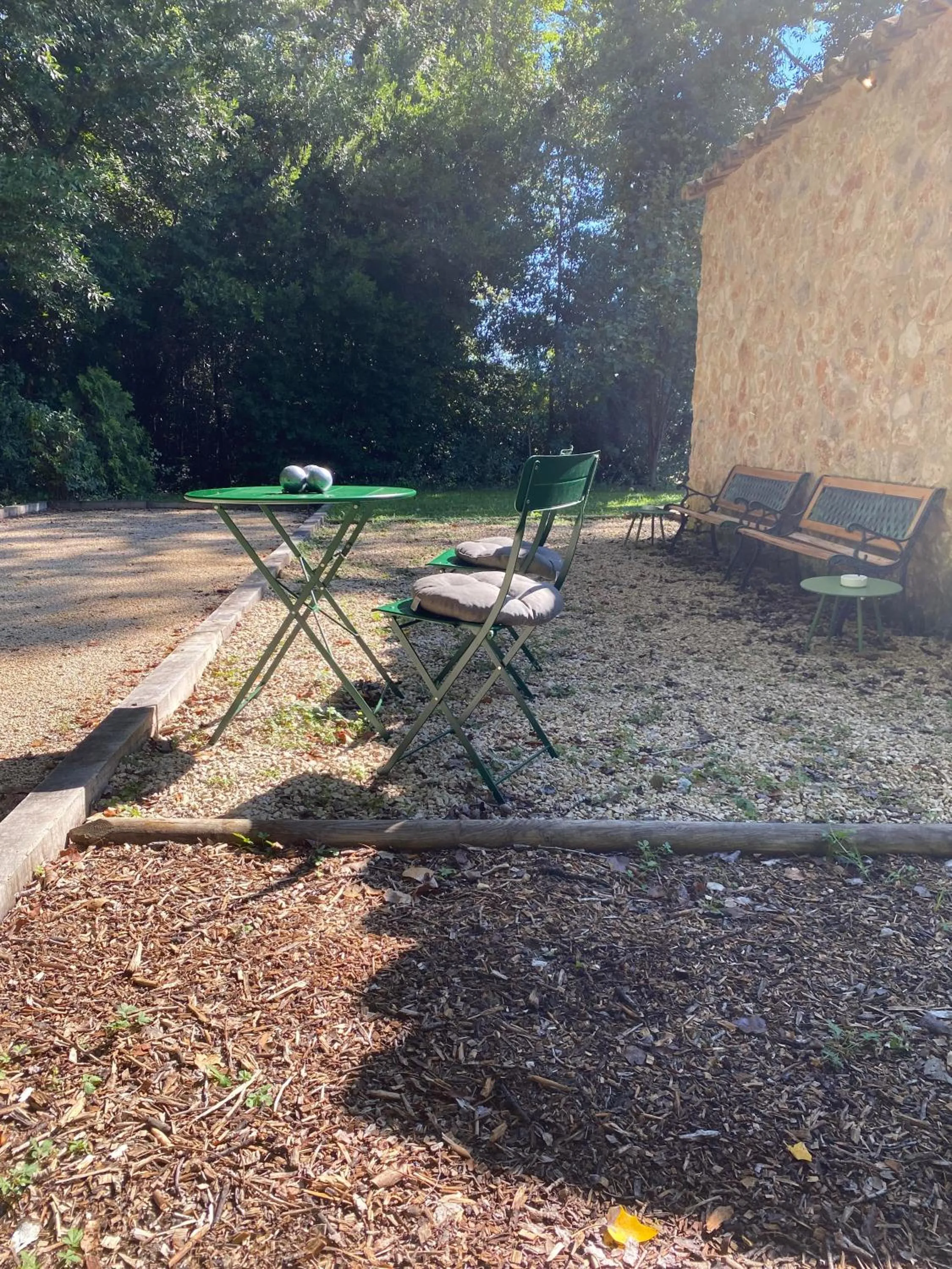 Garden in Mas de l'ile