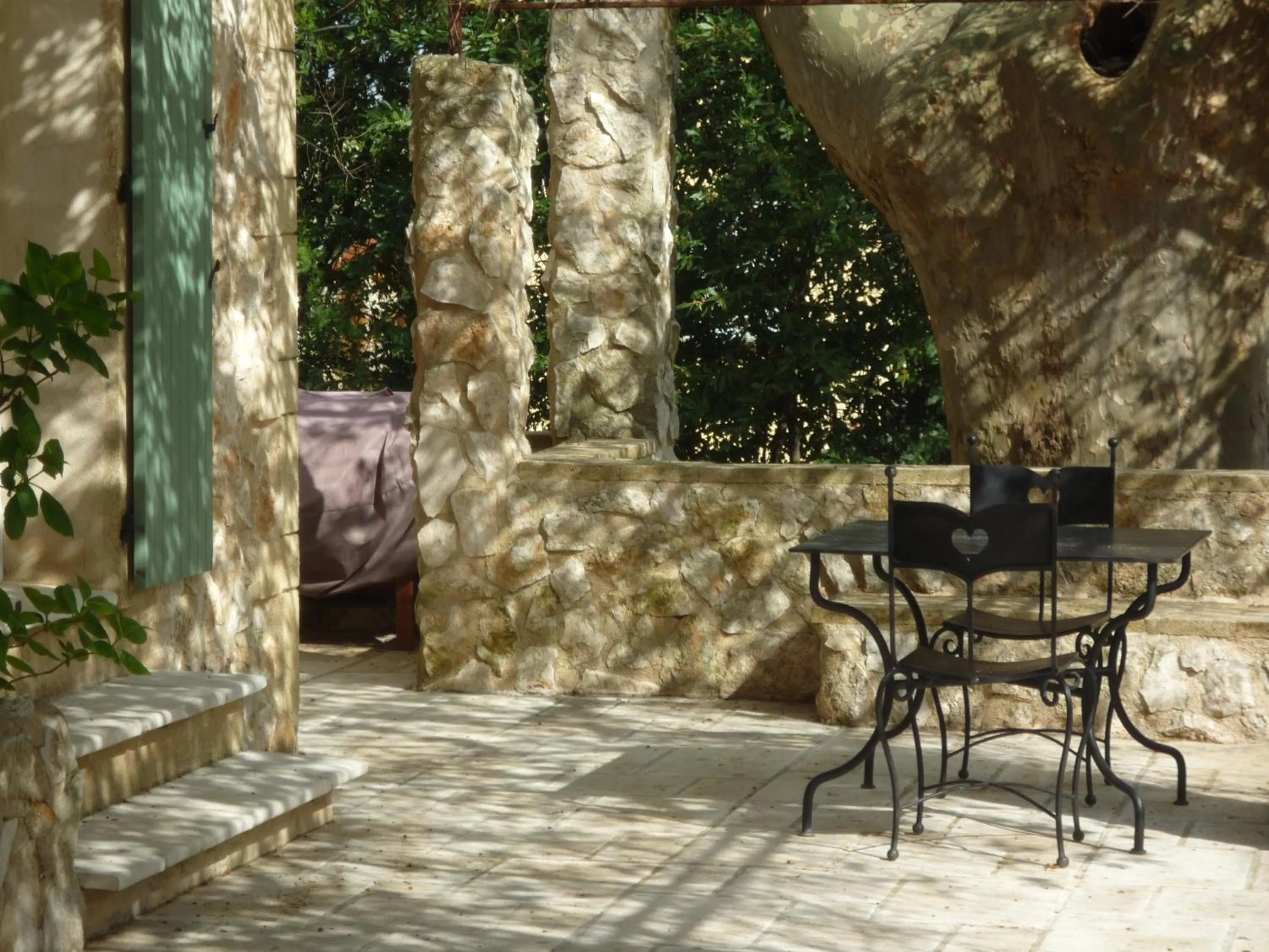 Balcony/Terrace in Mas de l'ile