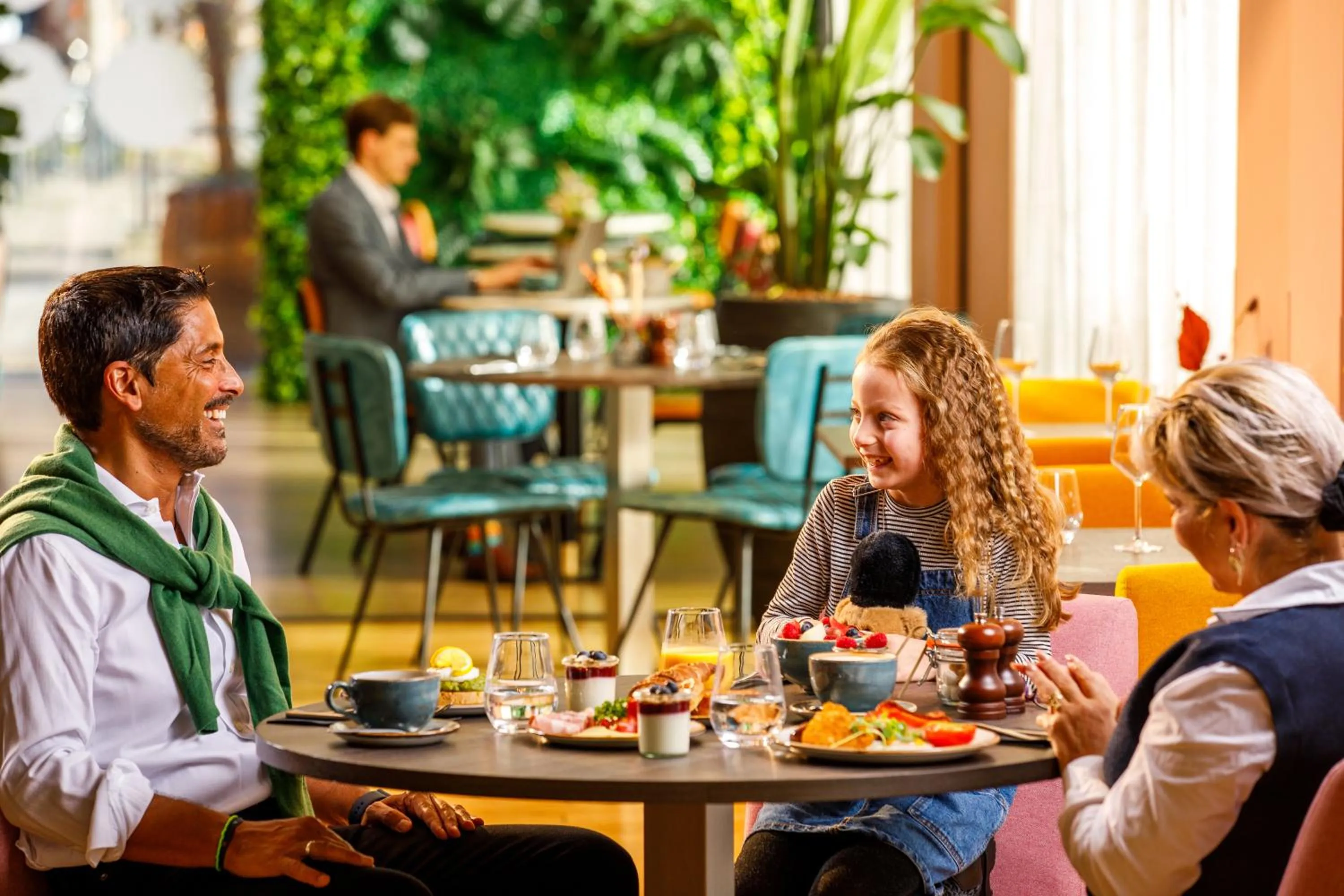 People in Novotel London Greenwich