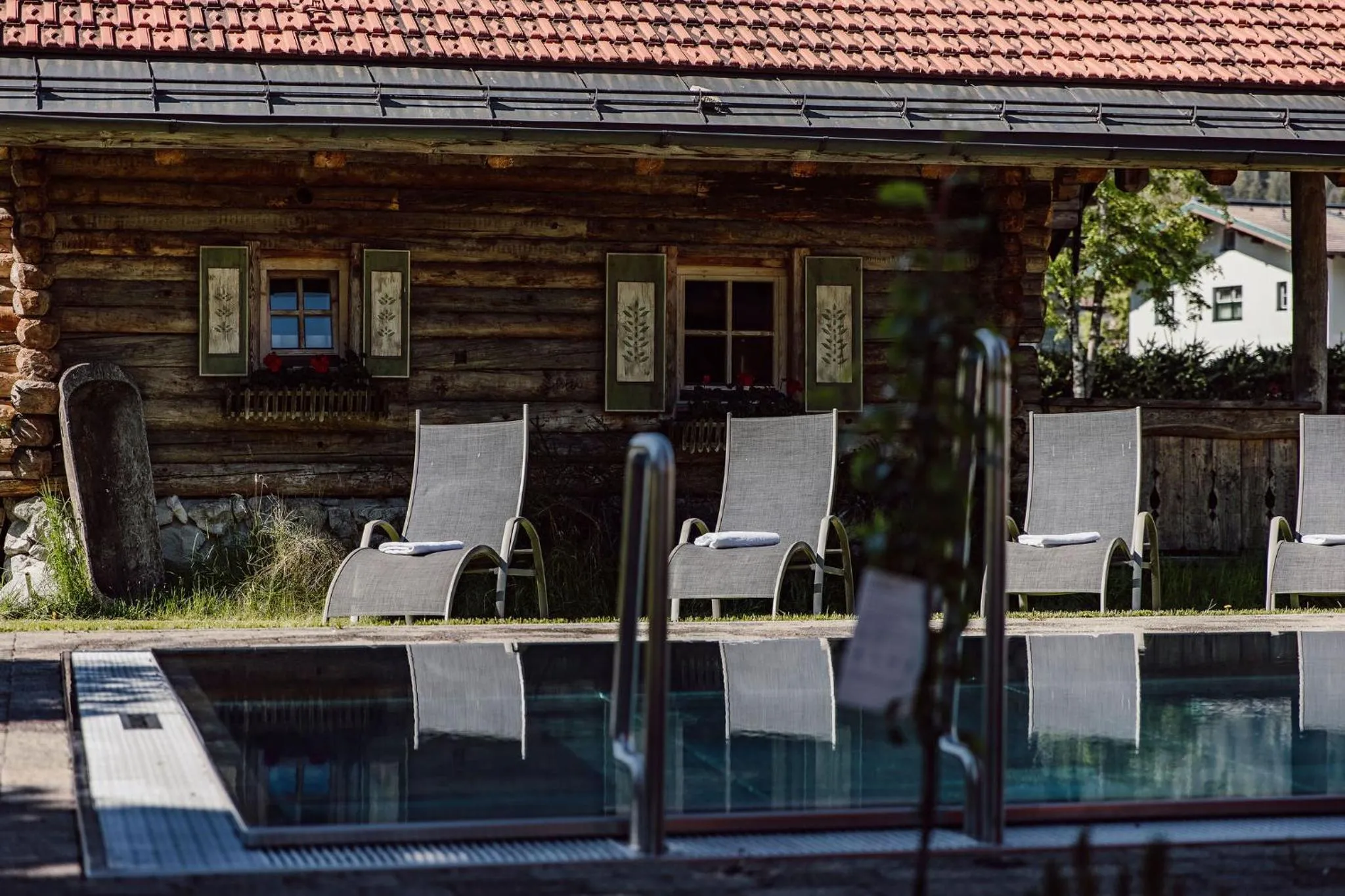 Swimming pool in Hotel loj - our kind of place