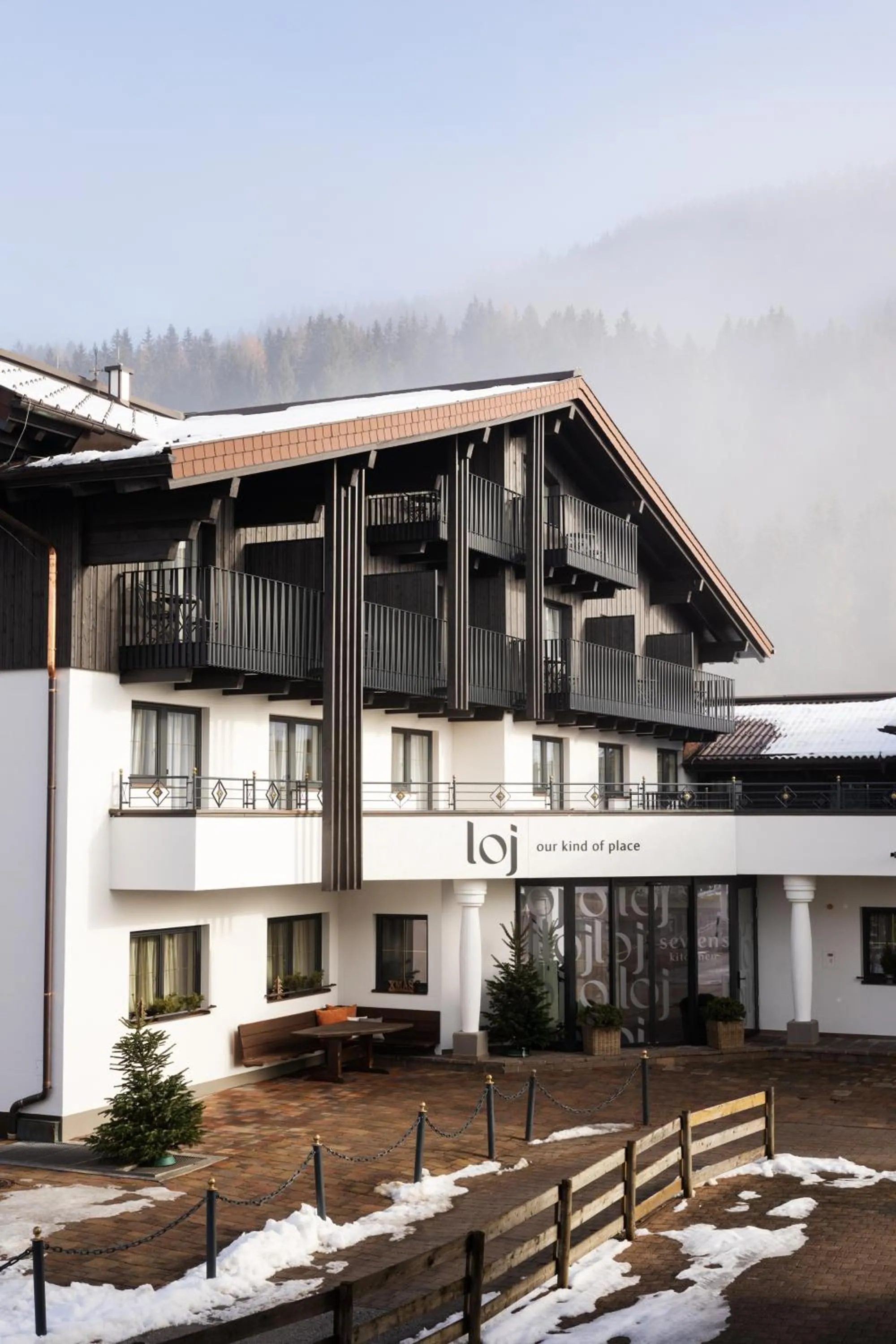 Property building in Hotel loj - our kind of place