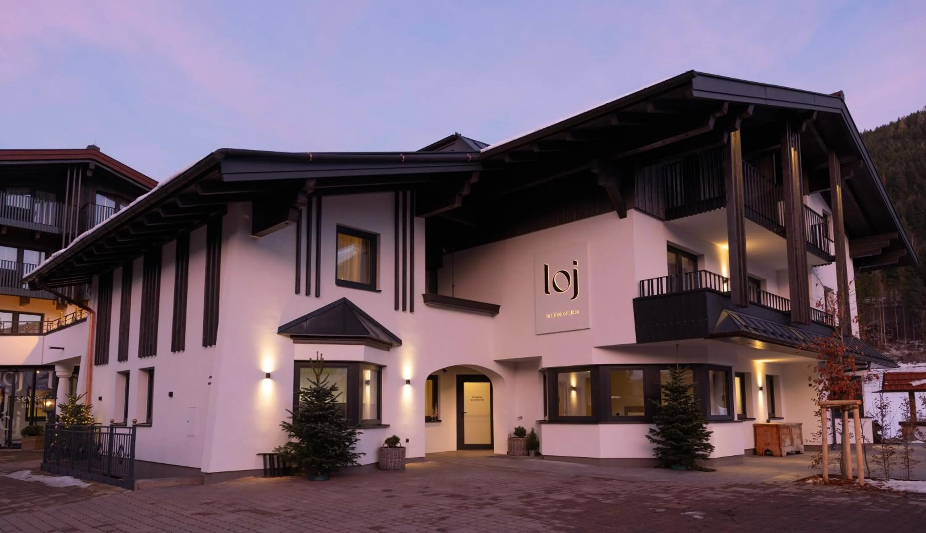 Property building in Hotel loj - our kind of place