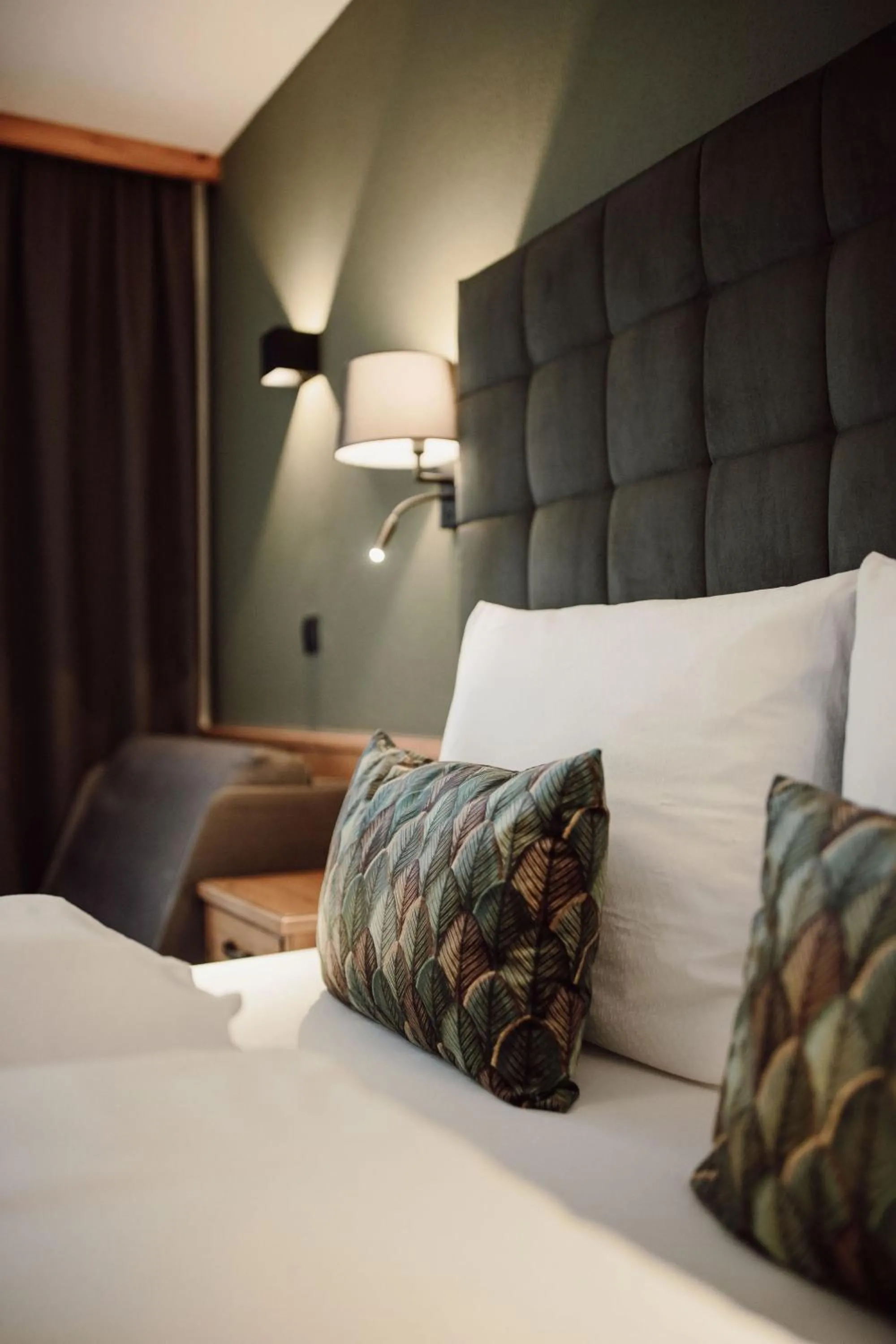 Bed in Hotel loj - our kind of place