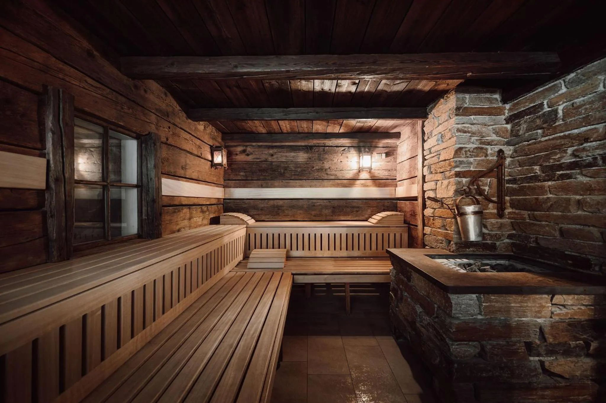 Sauna in Hotel loj - our kind of place