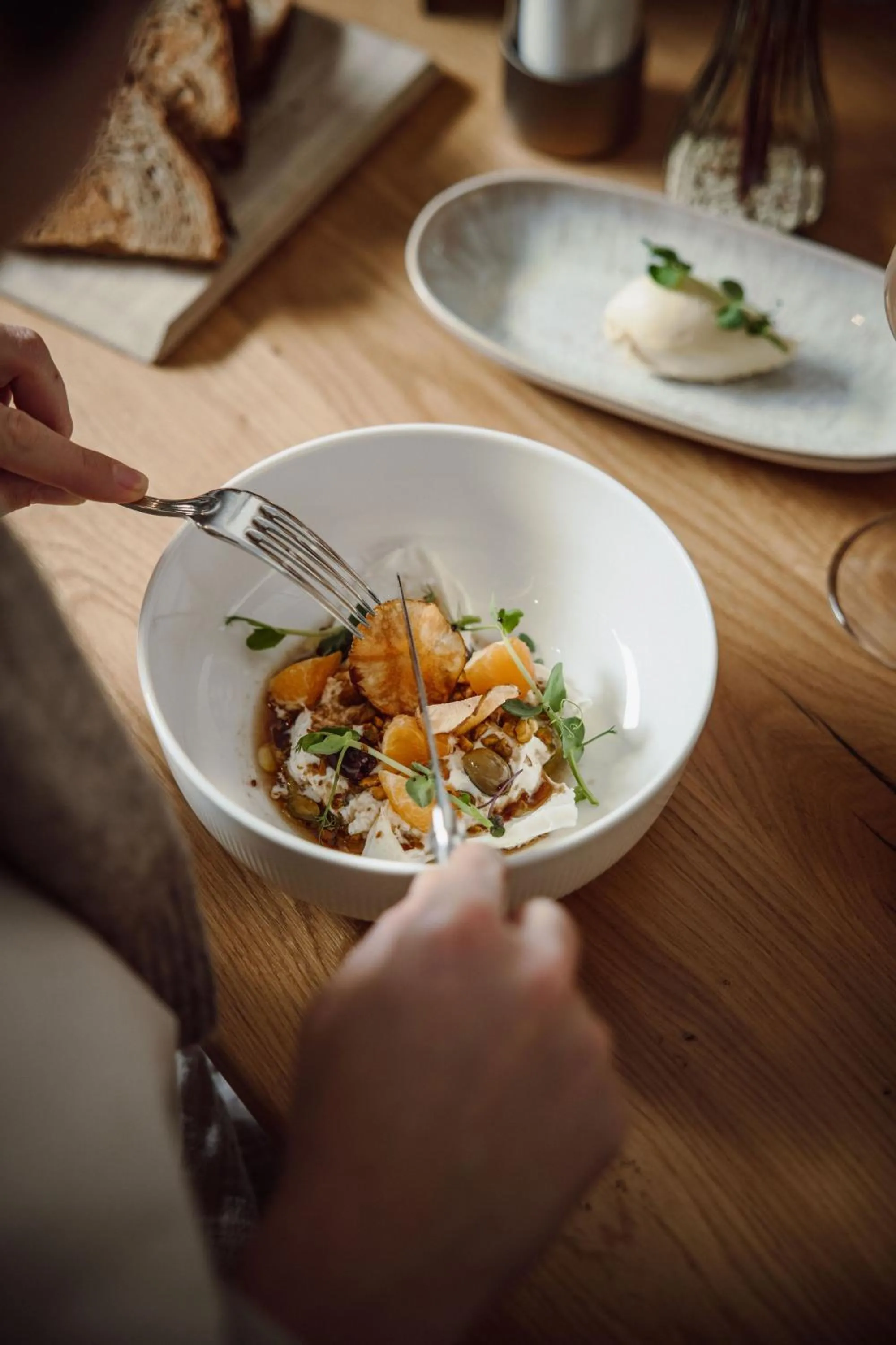 Restaurant/places to eat in Hotel loj - our kind of place