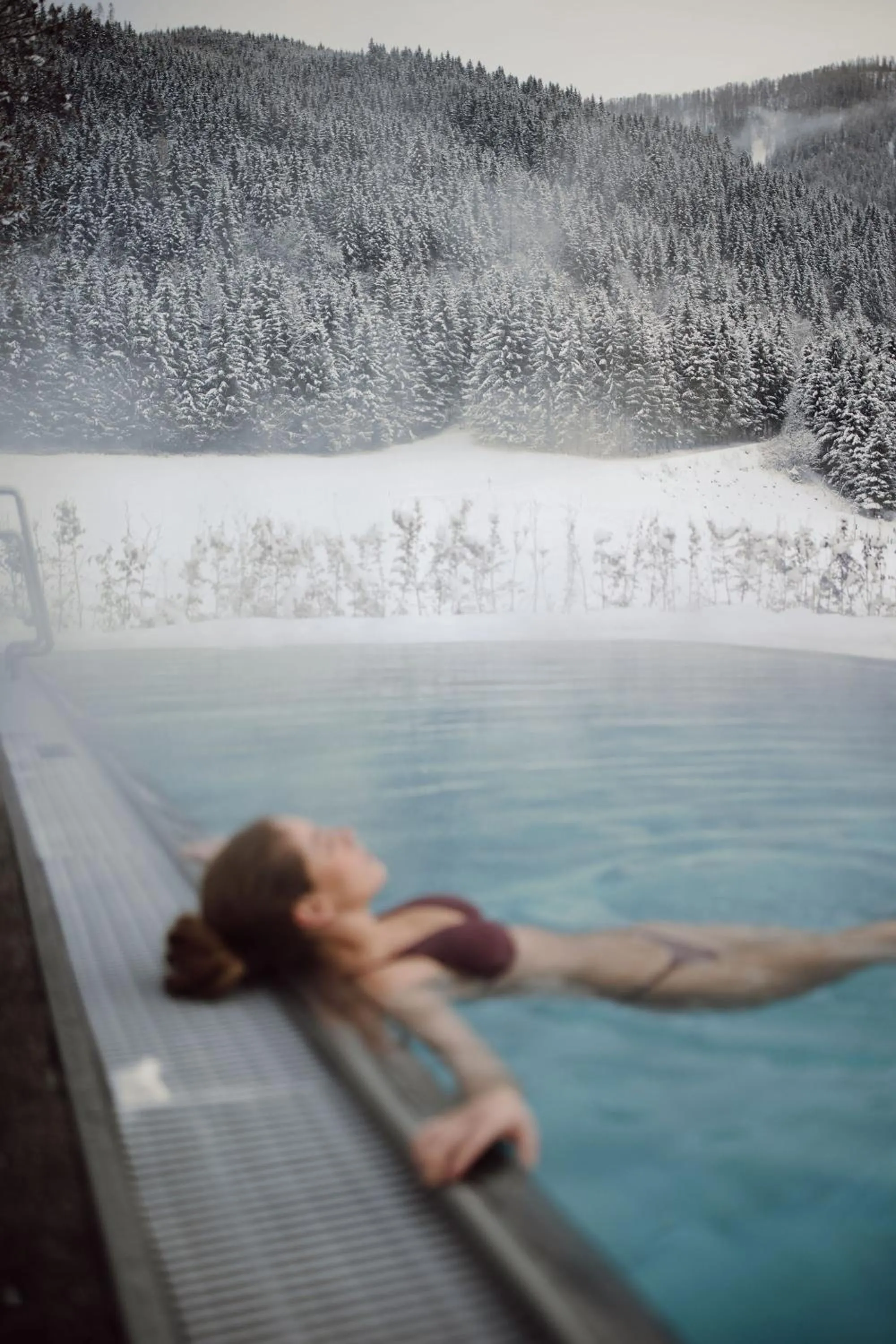 Swimming pool in Hotel loj - our kind of place