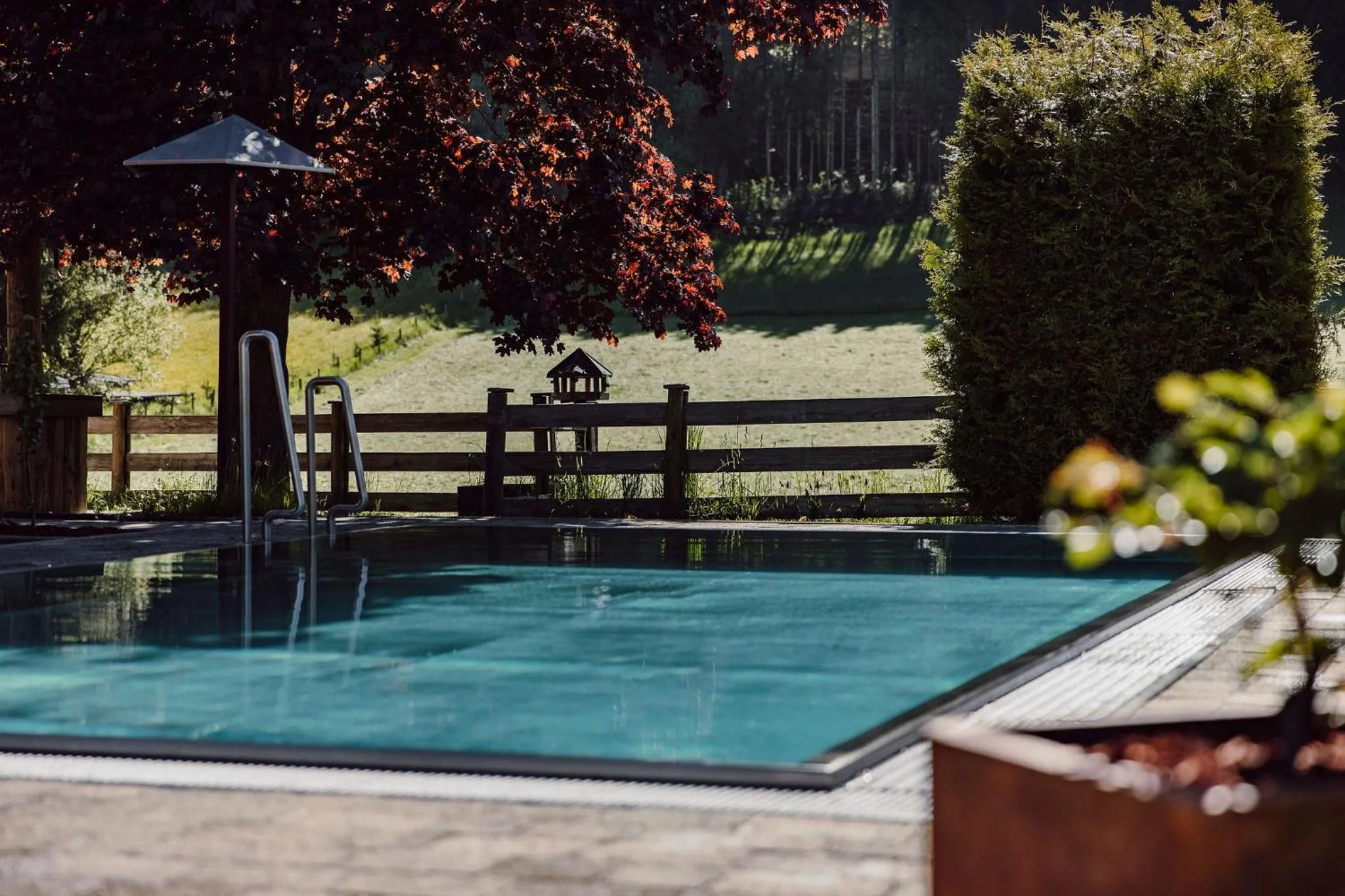 Swimming pool in Hotel loj - our kind of place