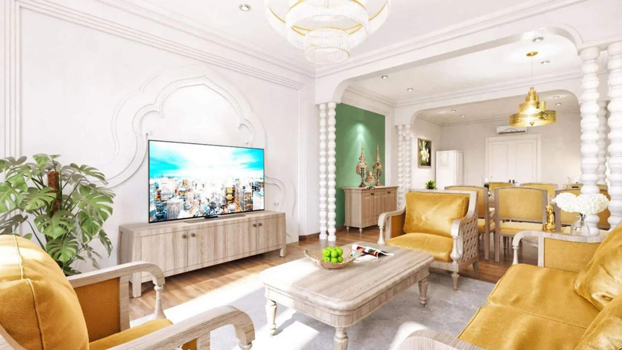 Living room in Shanghai Resort Living room in Shanghai Resort