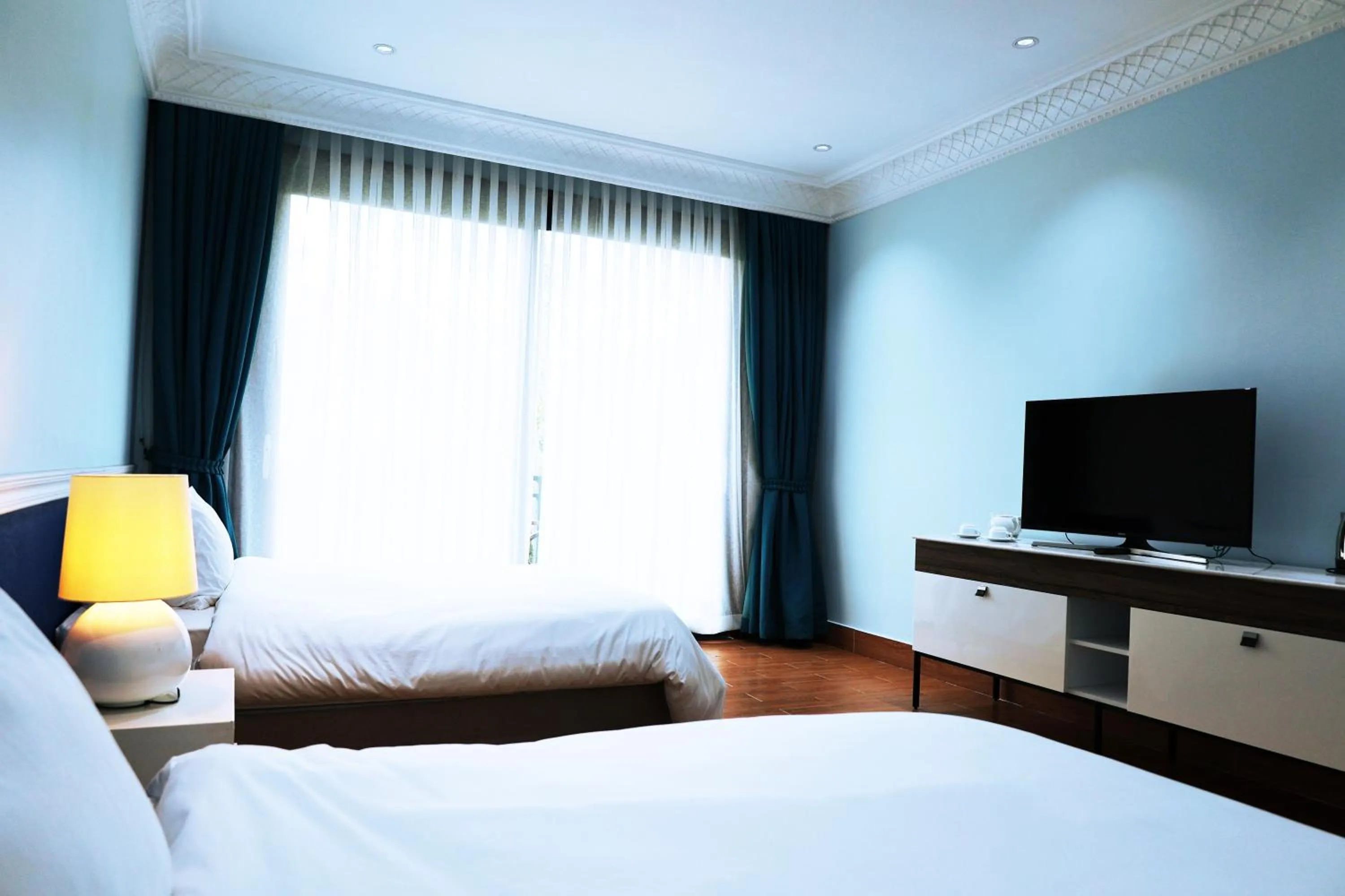 Bed in Shanghai Resort