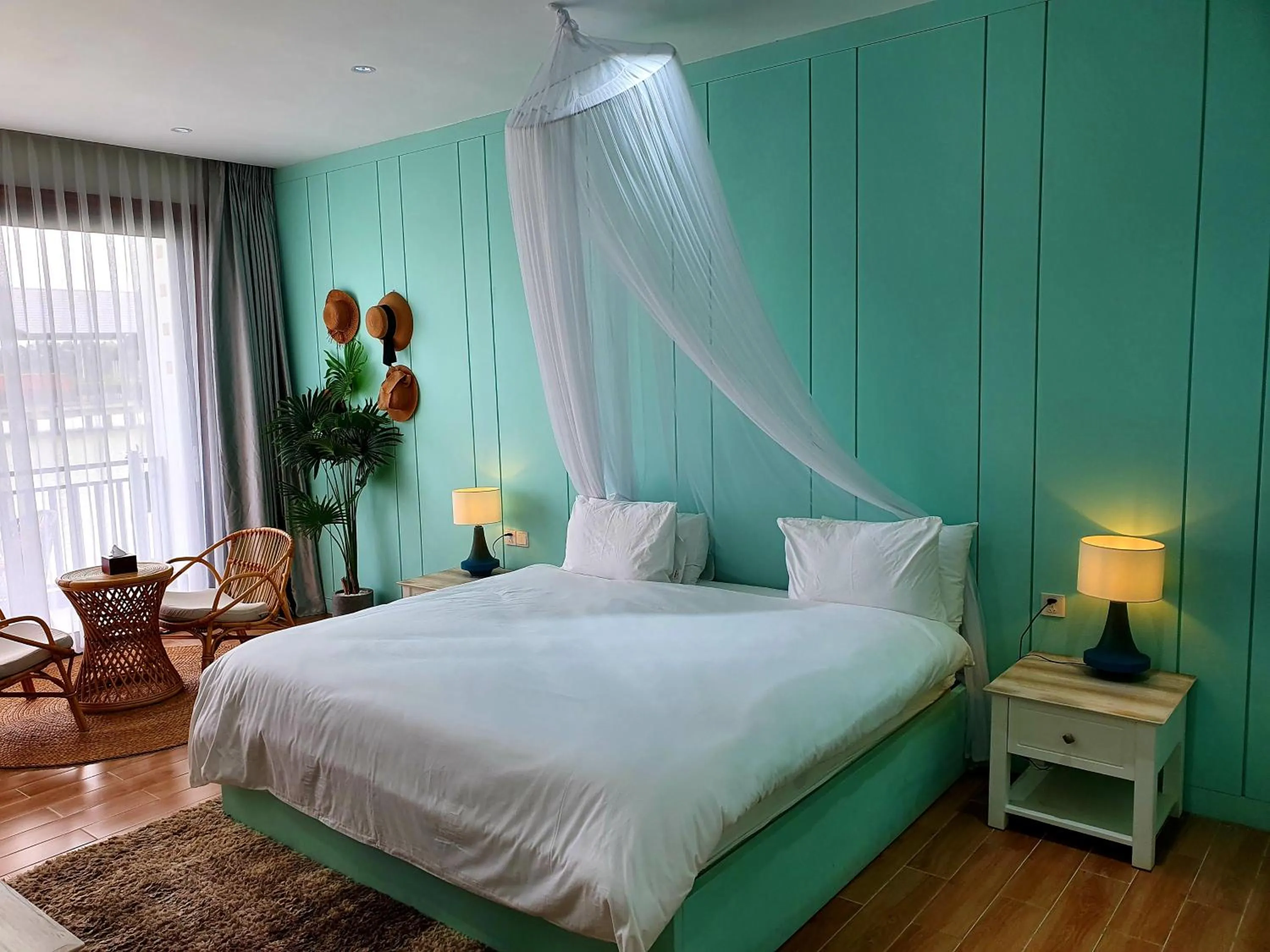 Bed in Shanghai Resort