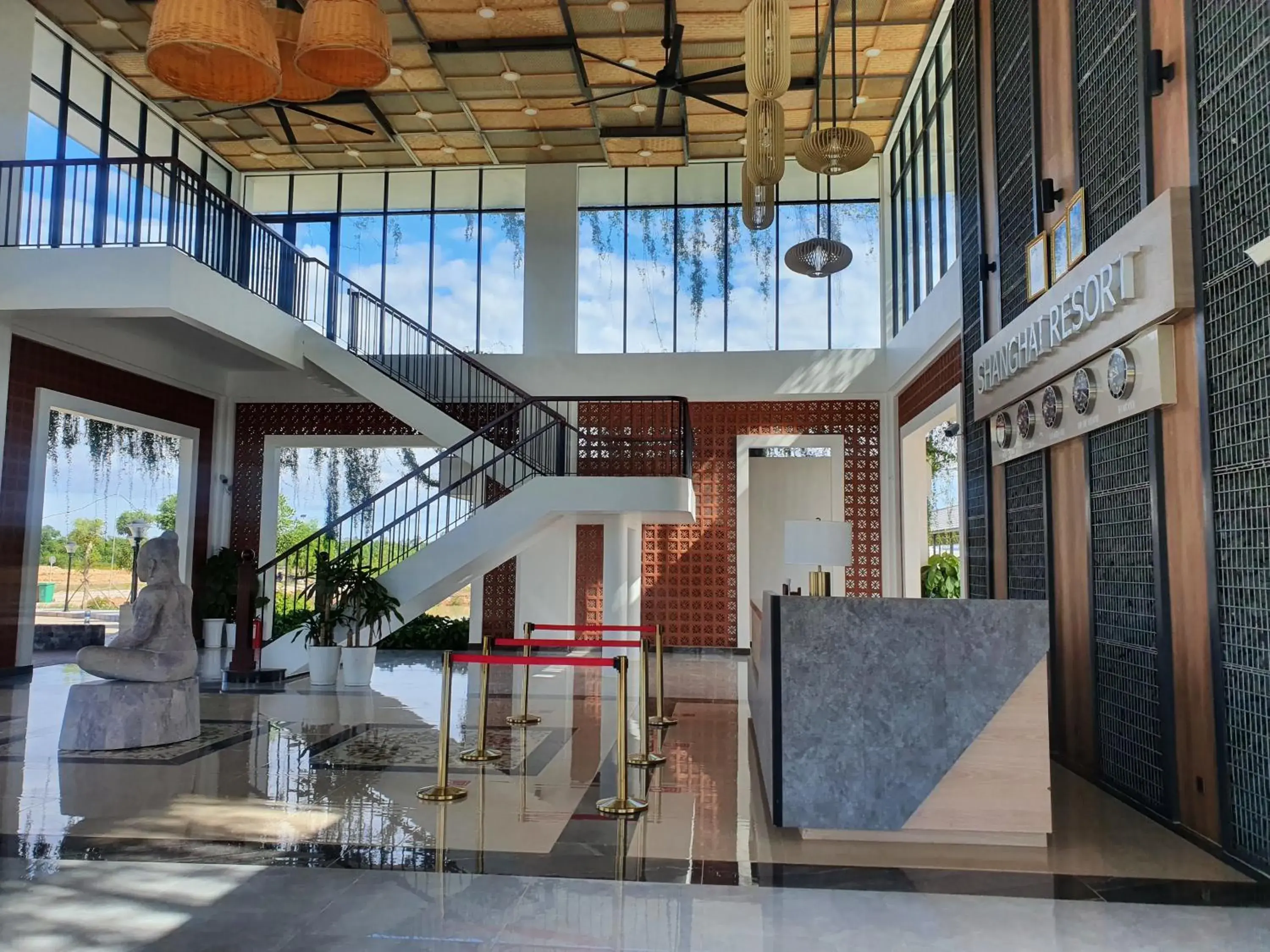 Lobby or reception in Shanghai Resort Lobby or reception in Shanghai Resort