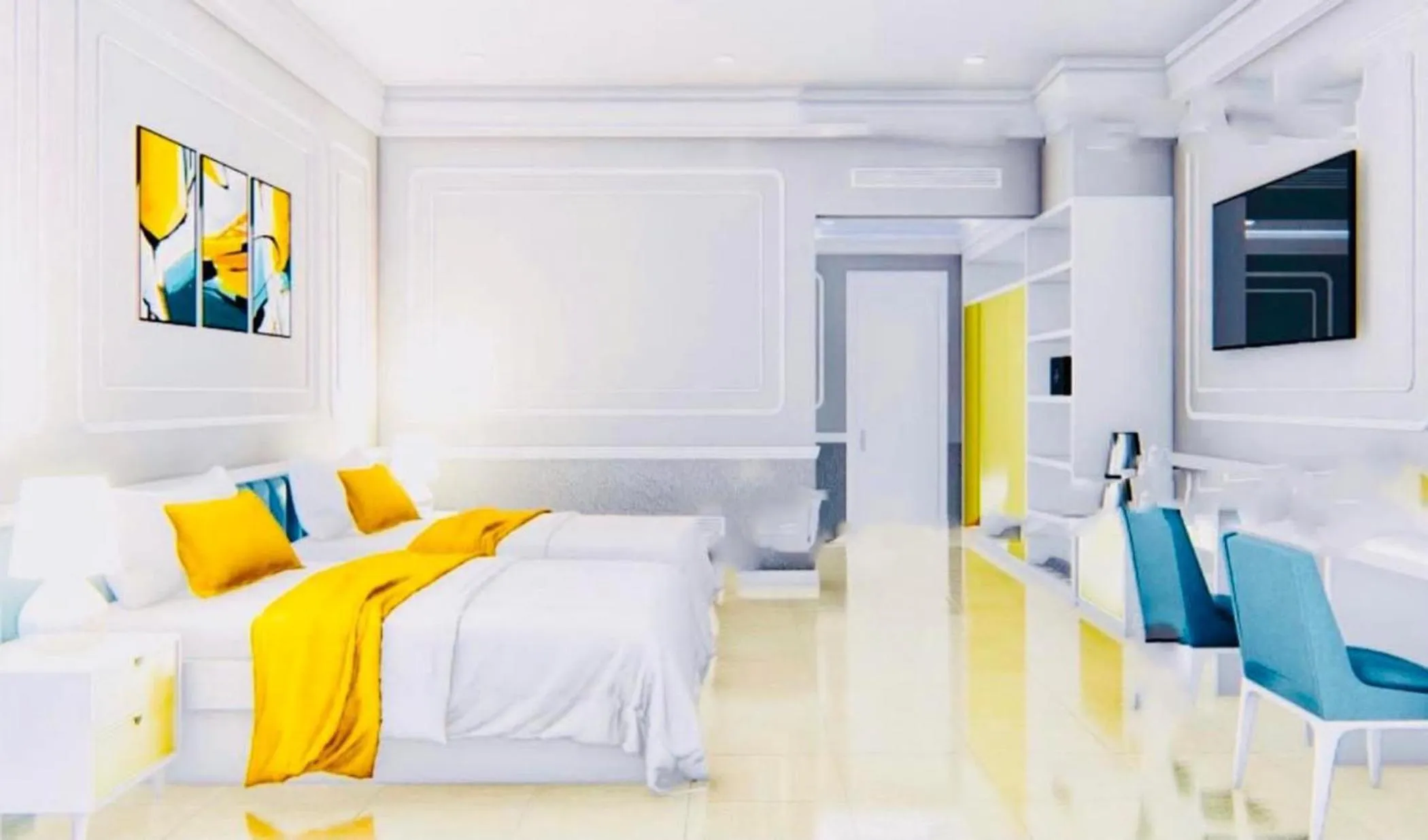 Bedroom, Bed in Shanghai Resort